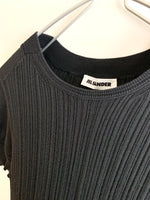 画像をギャラリービューアに読み込む, 【 JIL SANDER 】Rib cut sew  Short sleeve T-shirts
