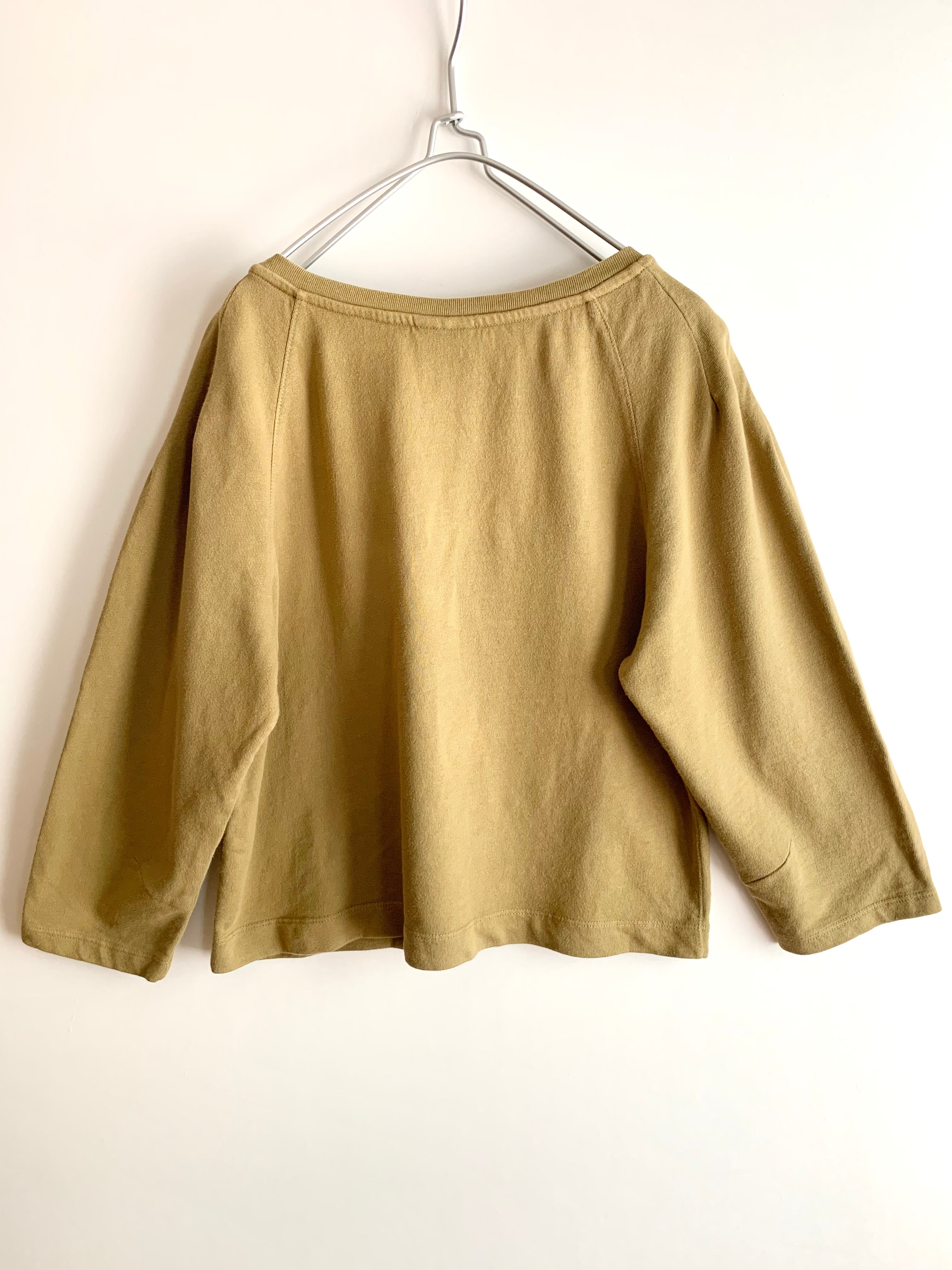 【 DRIES VAN NOTEN 】Sweat cut sew