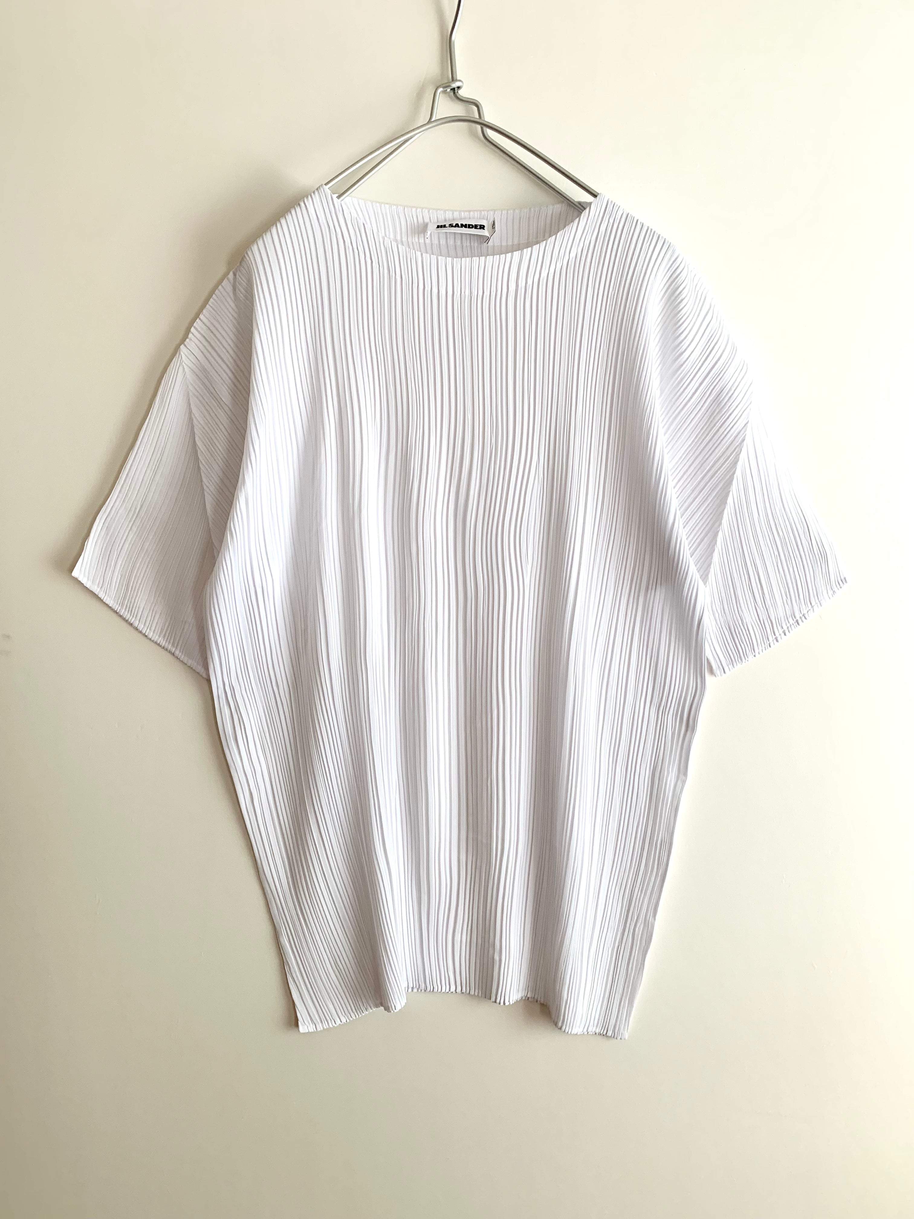 【 JIL SANDER 】Pleats T-Shirts