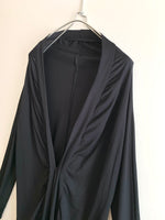 画像をギャラリービューアに読み込む, 【 Yohji Yamamoto Noir 】Nylon Cardigan
