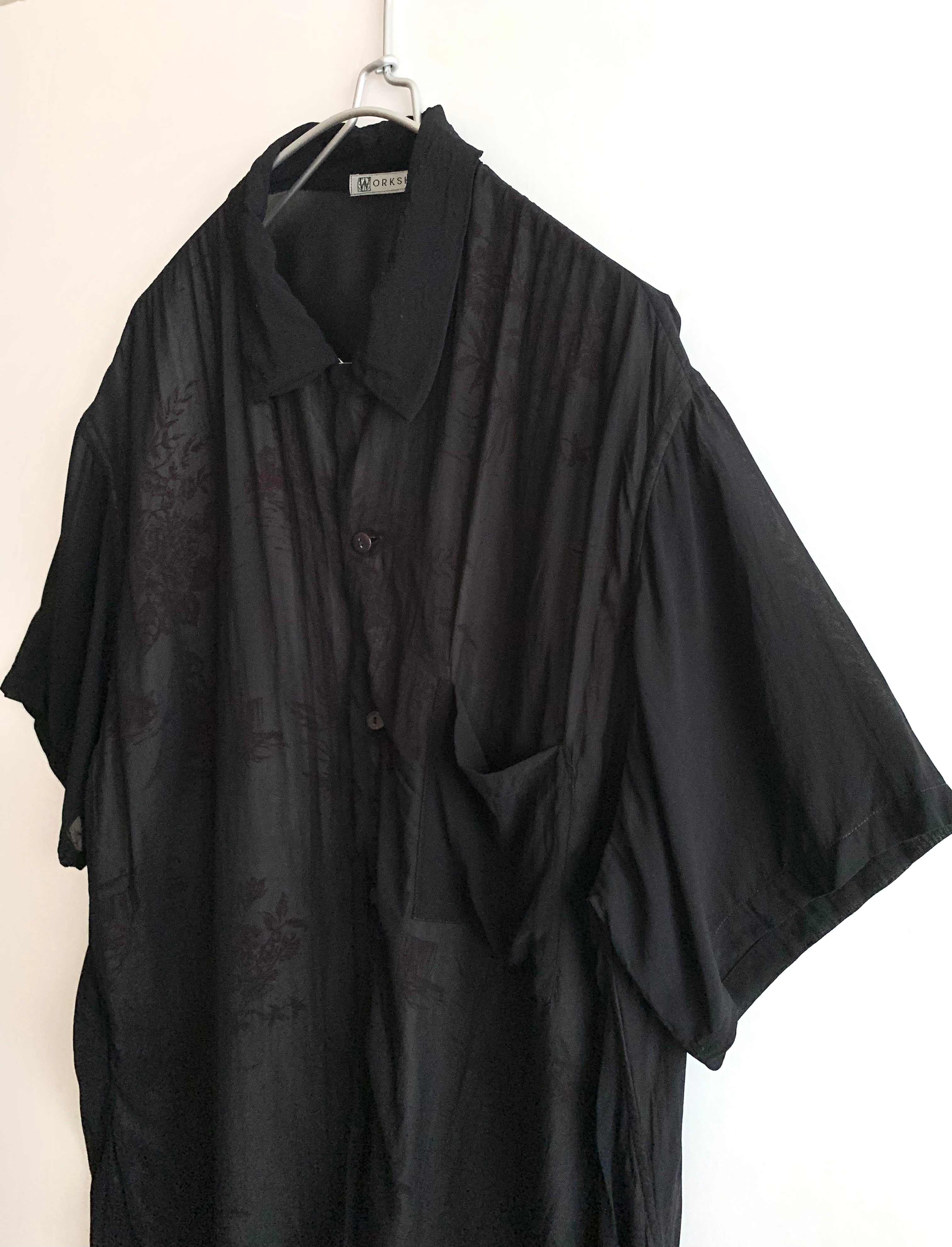 【 WORK SHOP yohji yamamoto 】Dayered Design Shirts