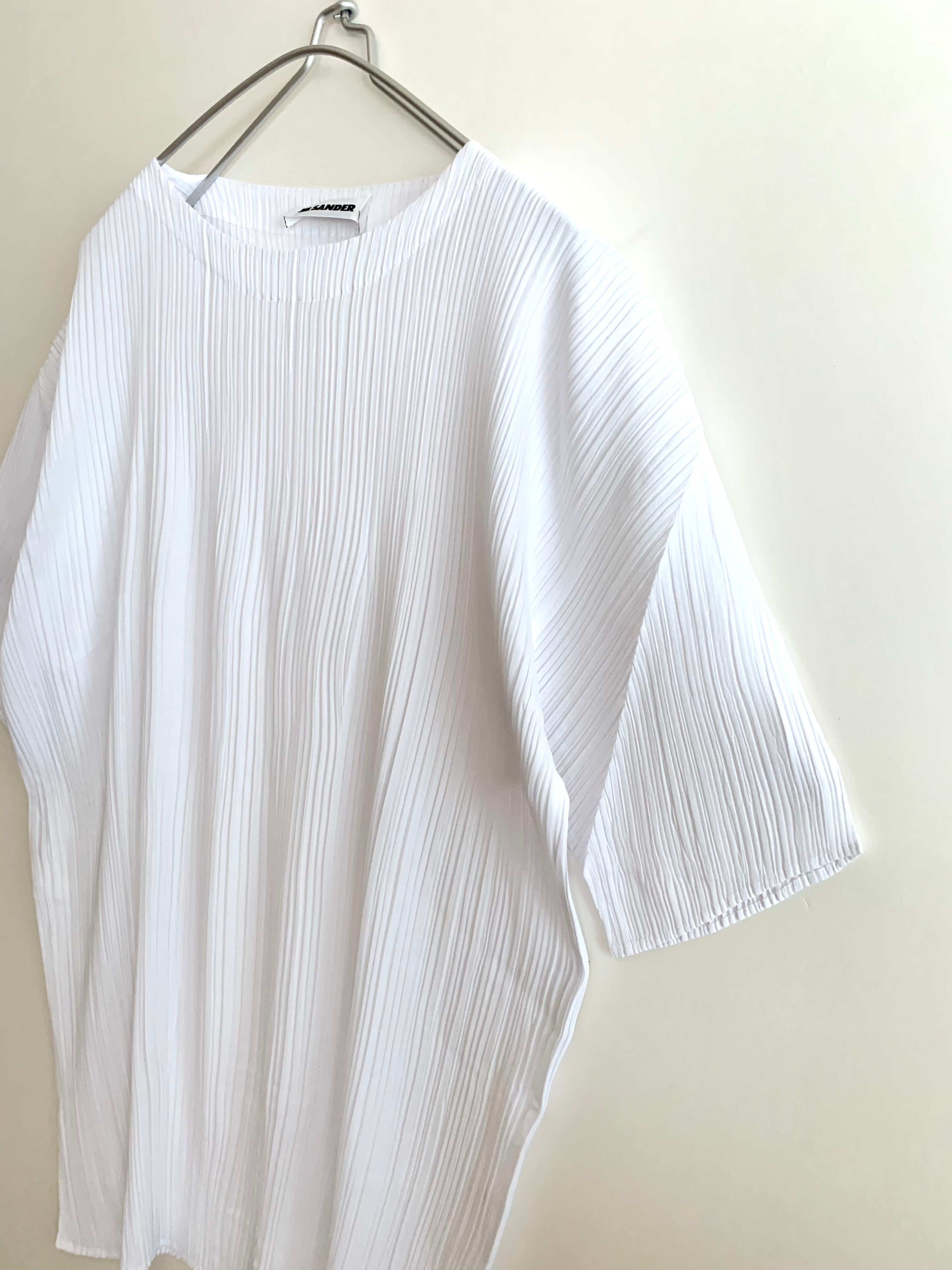【 JIL SANDER 】Pleats T-Shirts