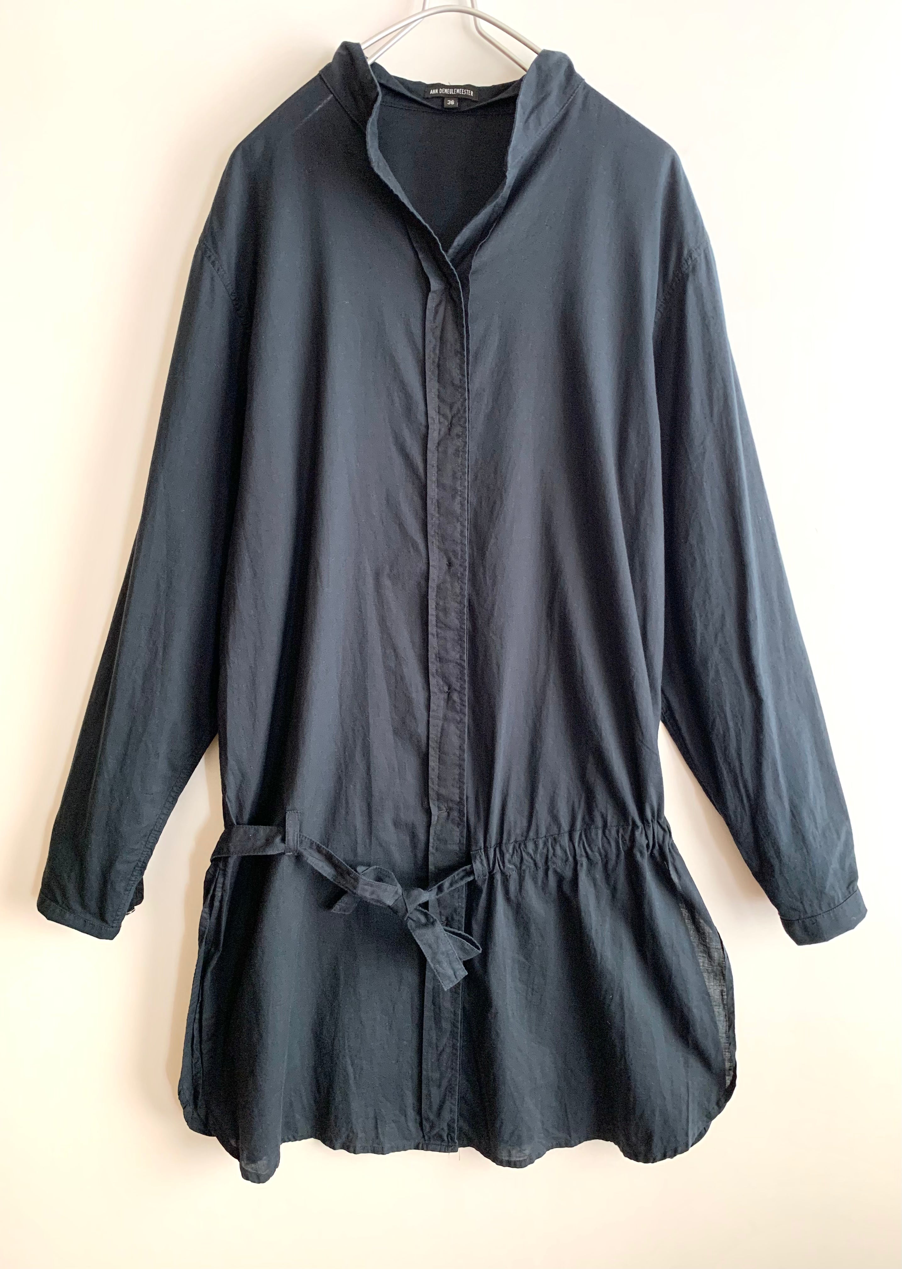 【 ANN DEMEULEMEESTER 】Shirts one-piece