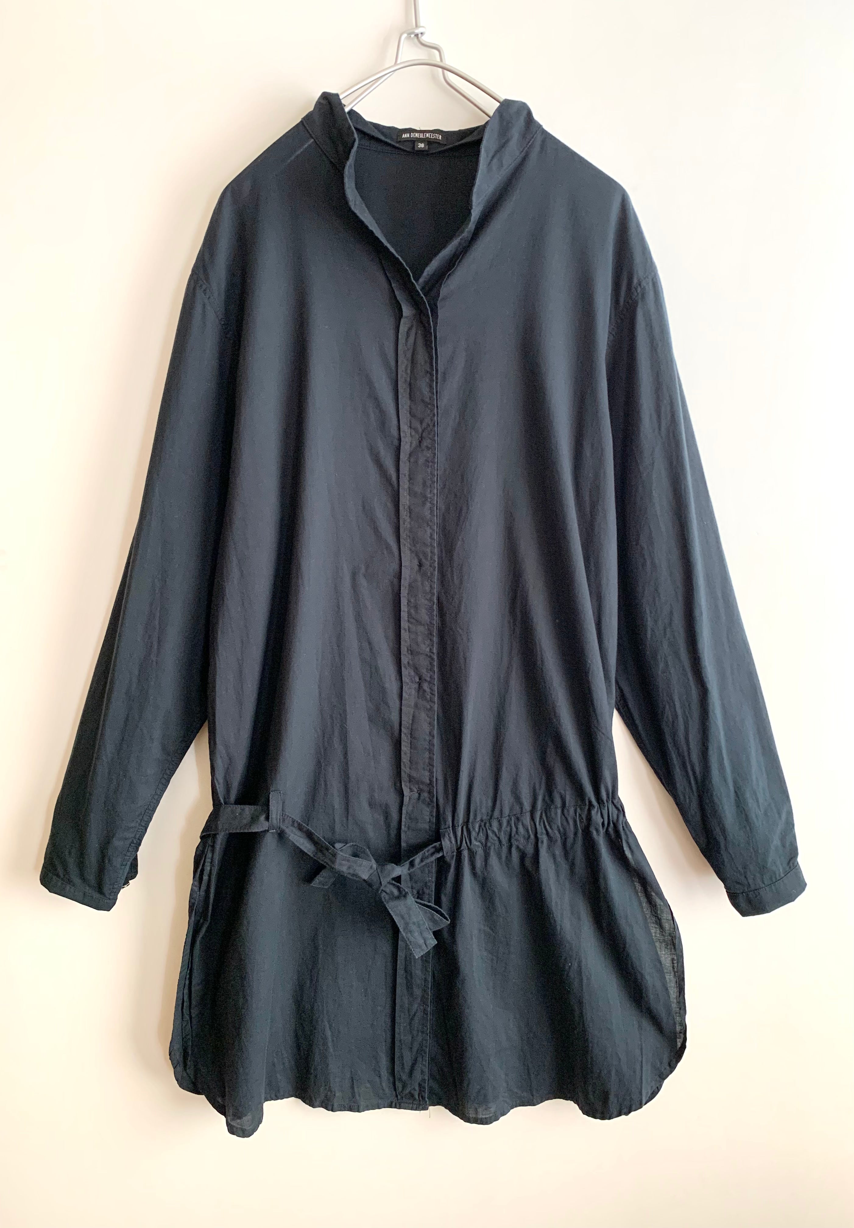 【 ANN DEMEULEMEESTER 】Shirts one-piece