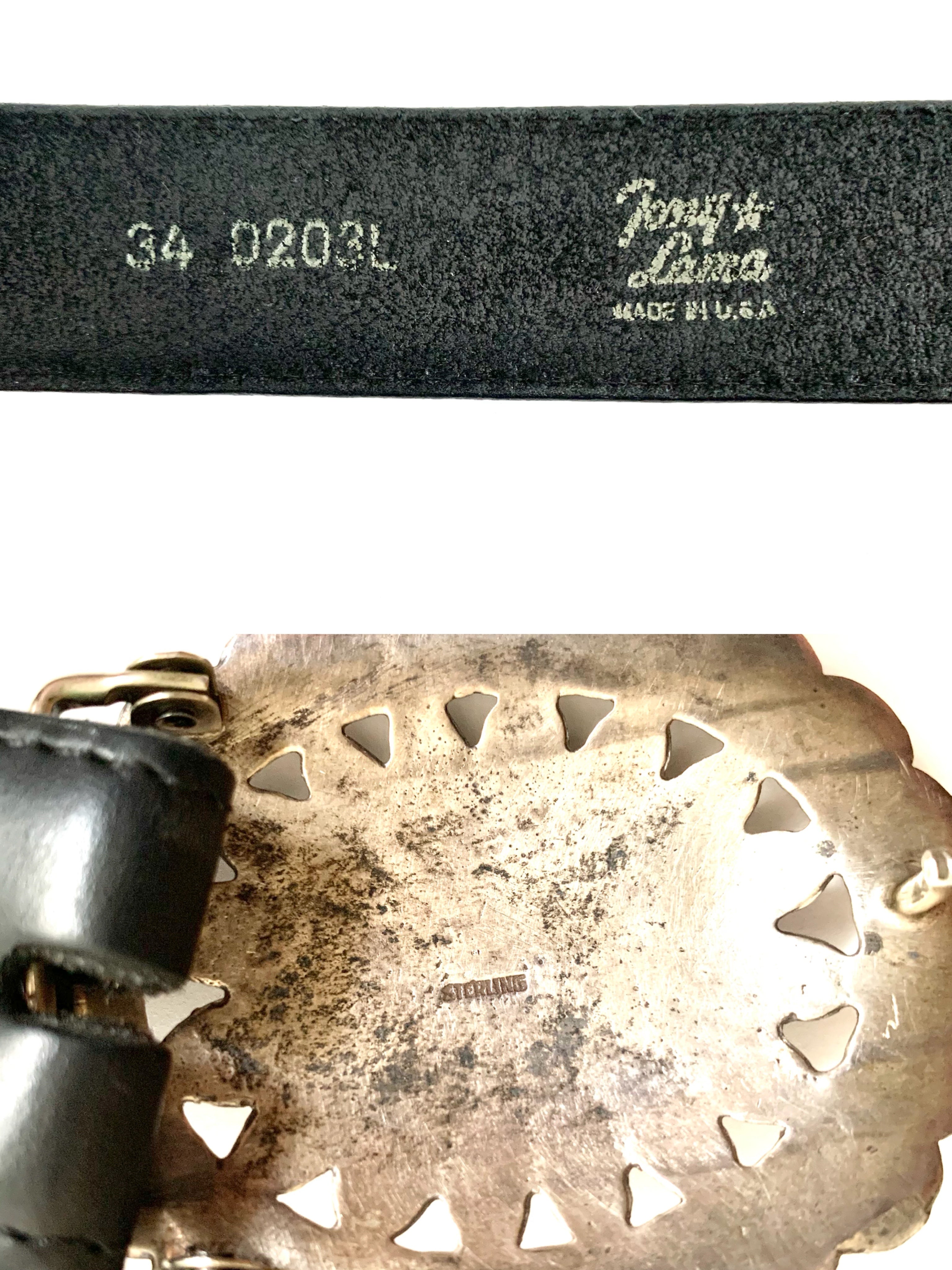 【 Tony Lama 】Concho Buckle Belt