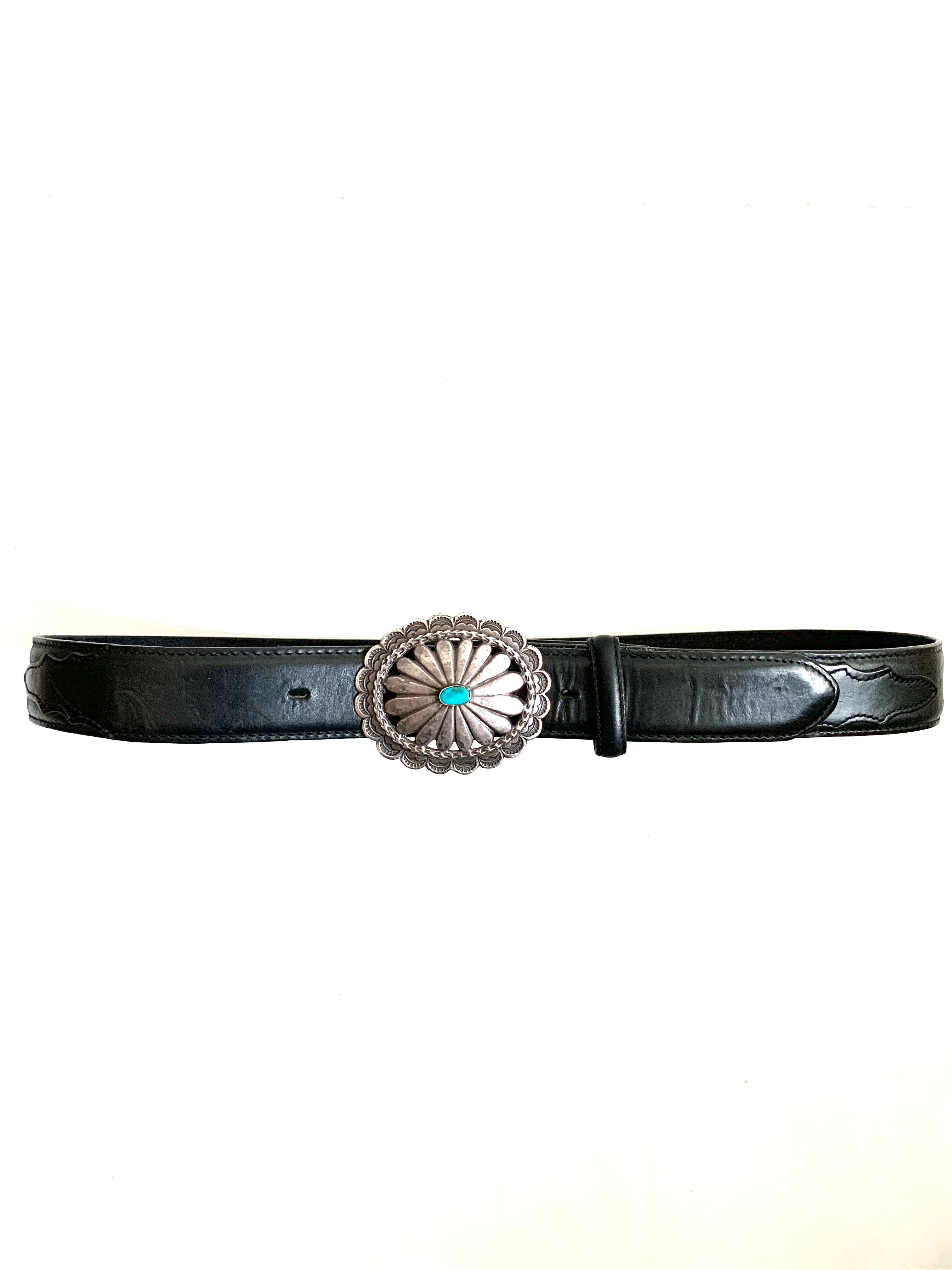 【 Tony Lama 】Concho Buckle Belt