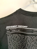 画像をギャラリービューアに読み込む, 【 90s JERZEEZ 】 Jim Morrison INCIDENT REPORT T-Shirts
