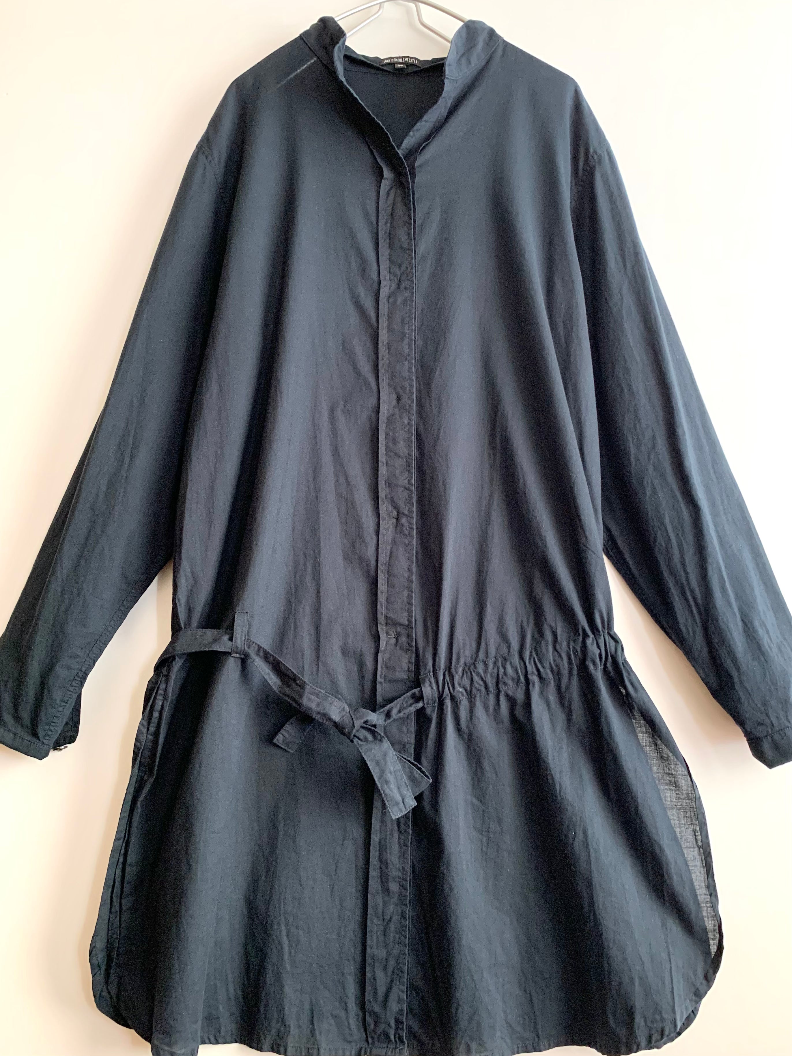 【 ANN DEMEULEMEESTER 】Shirts one-piece