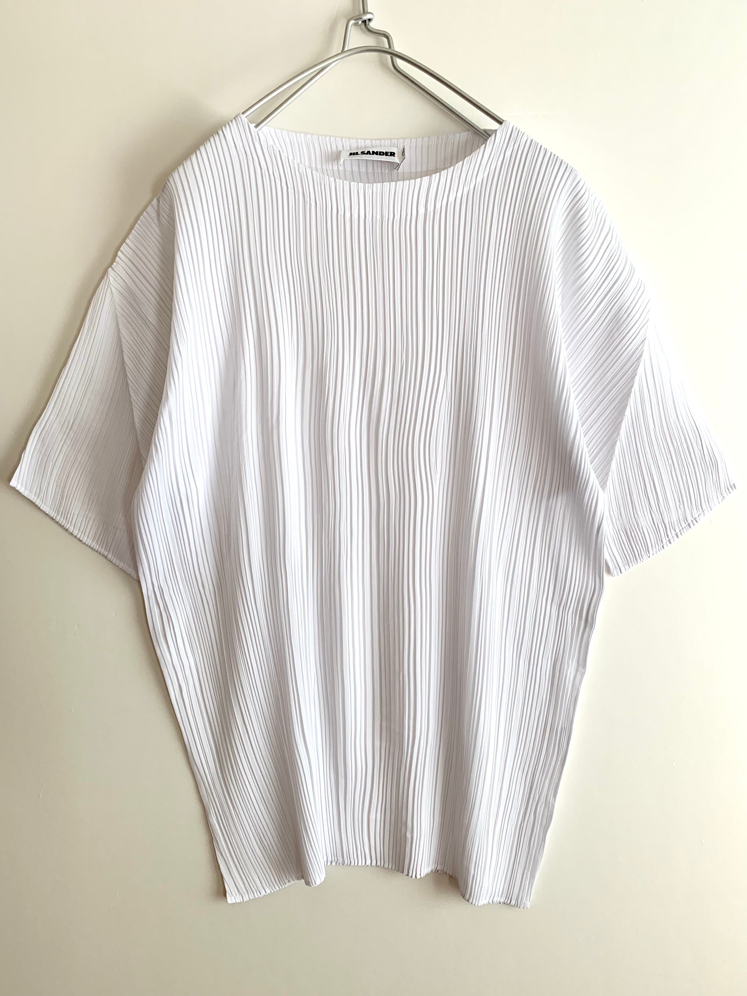 【 JIL SANDER 】Pleats T-Shirts