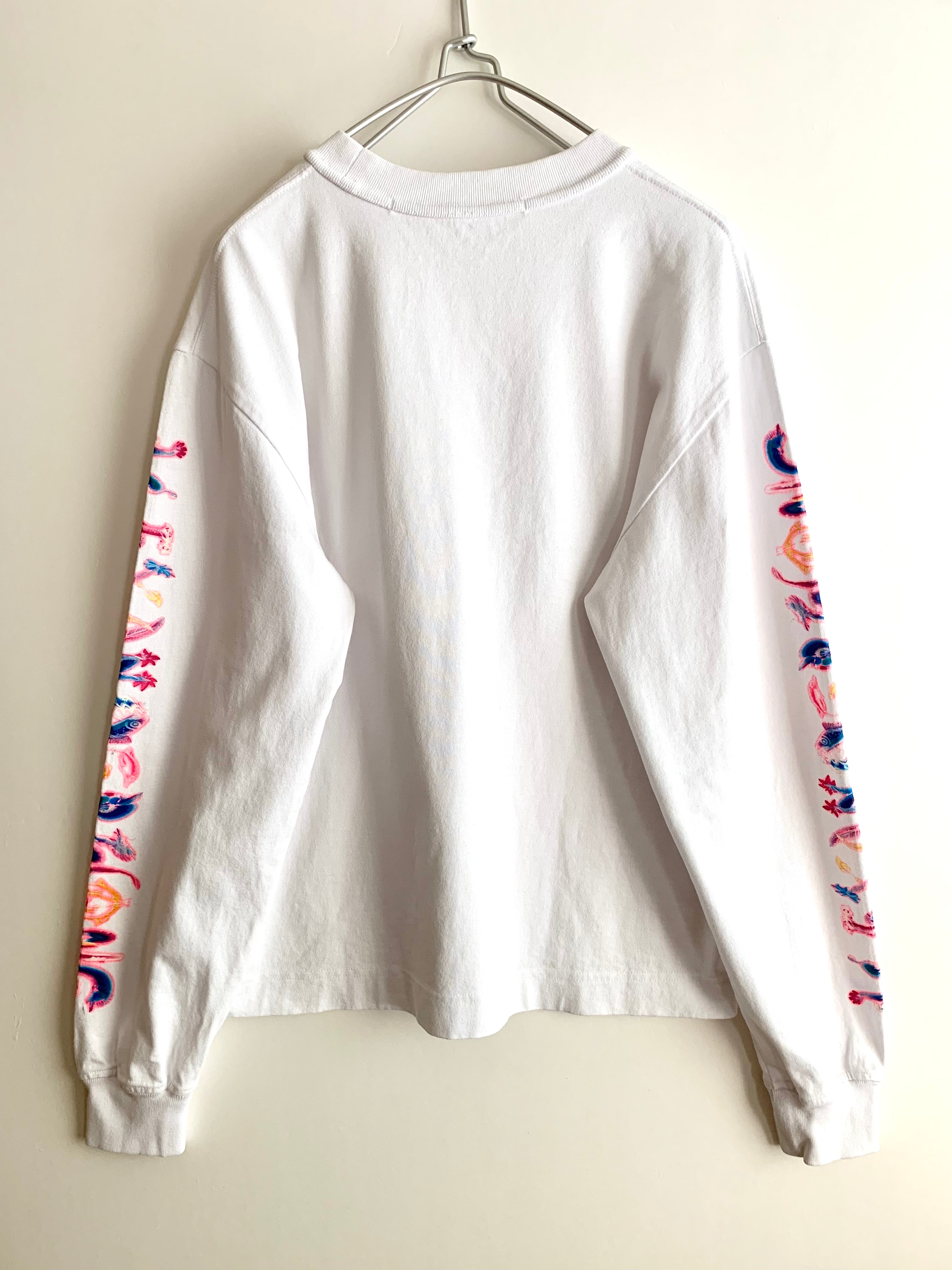 【 ALEXANDER WANG 】Logo print long sleeve T-Shirts