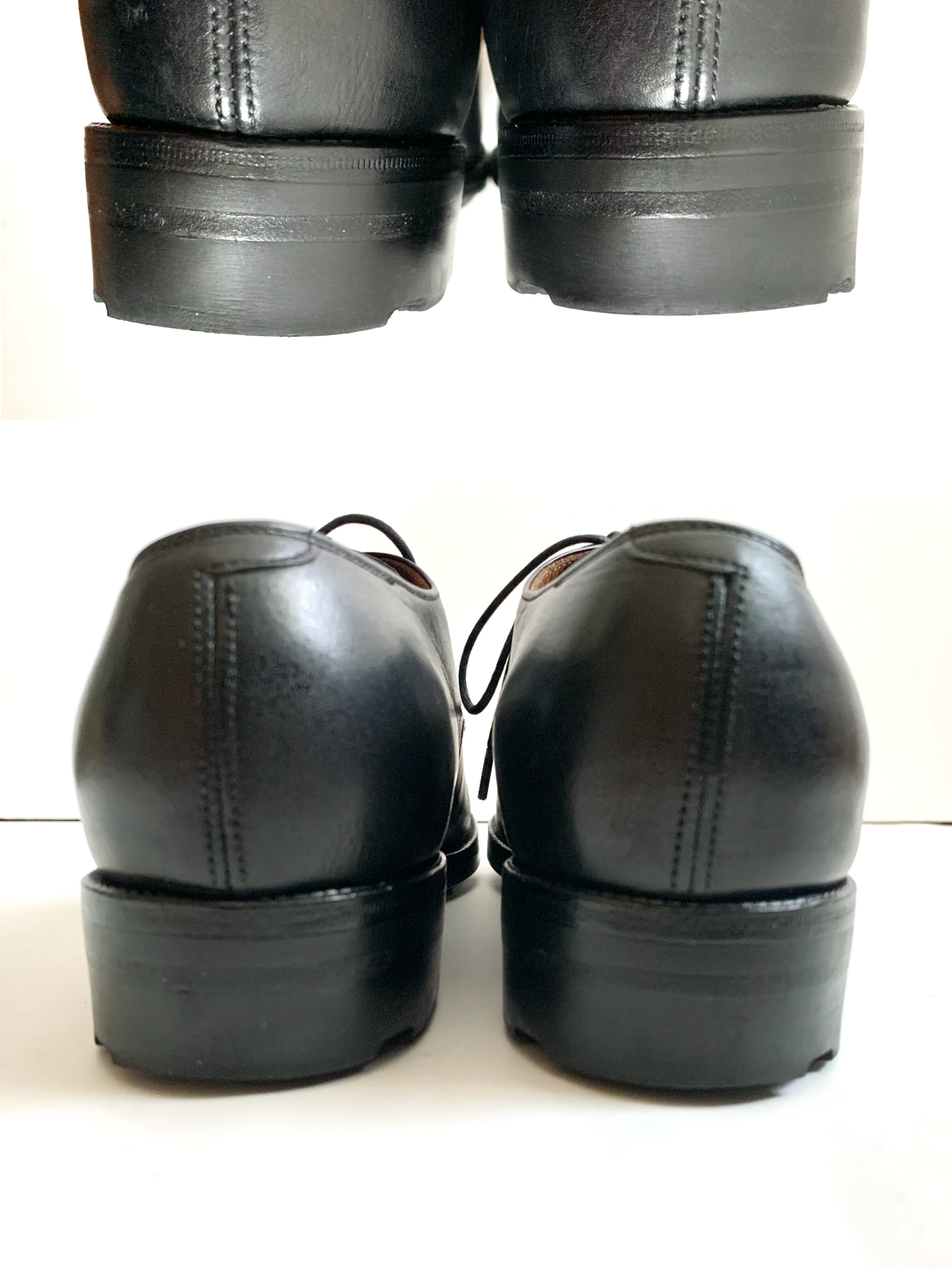 【 calzeria HOSONO 】DERBY PLAIN TOE SHOES