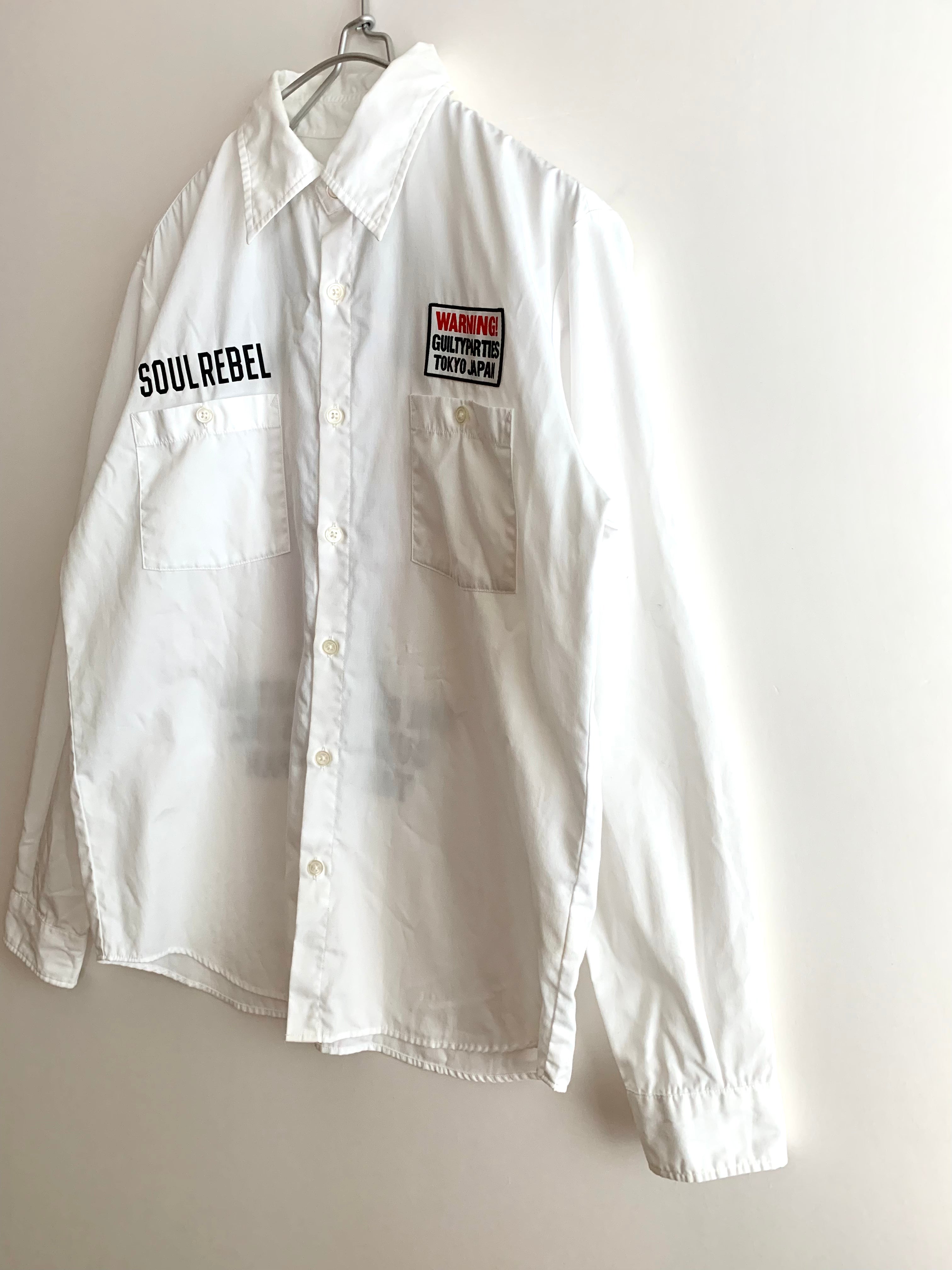 【 WACKO MARIA 】"MARIA" Print  Long Sleeve Shirts