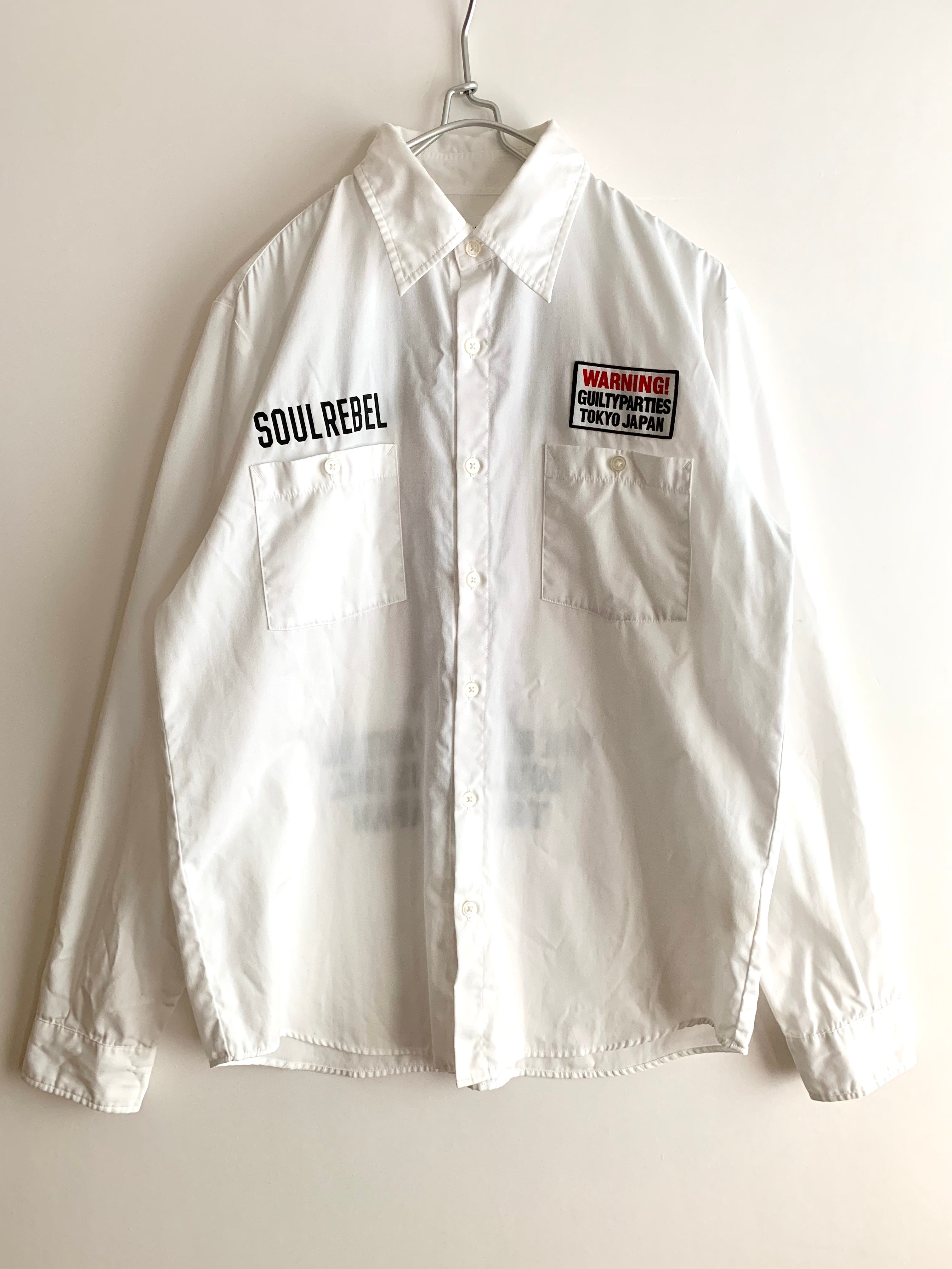 【 WACKO MARIA 】"MARIA" Print  Long Sleeve Shirts