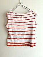 画像をギャラリービューアに読み込む, 【 HERMES Martin Margiela 】Border tank top
