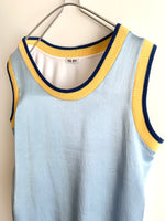 画像をギャラリービューアに読み込む, 【 MIU MIU 】Schoul Design No-sleeve T-shirts
