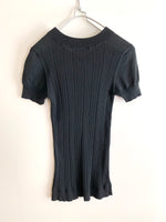 画像をギャラリービューアに読み込む, 【 JIL SANDER 】Rib cut sew  Short sleeve T-shirts
