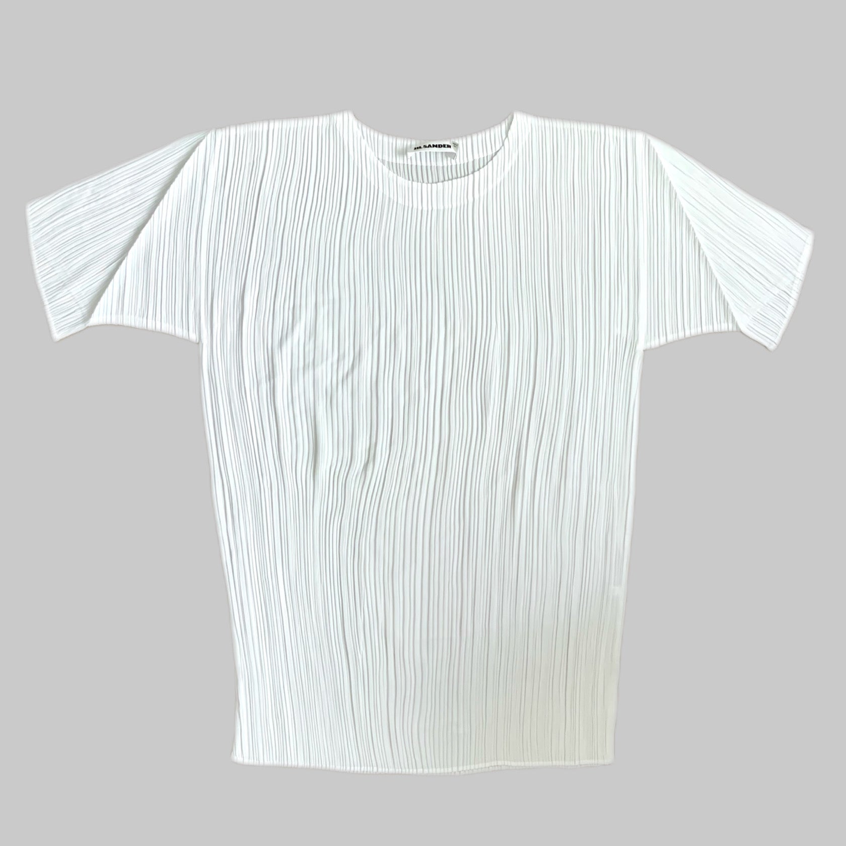 【 JIL SANDER 】Pleats T-Shirts