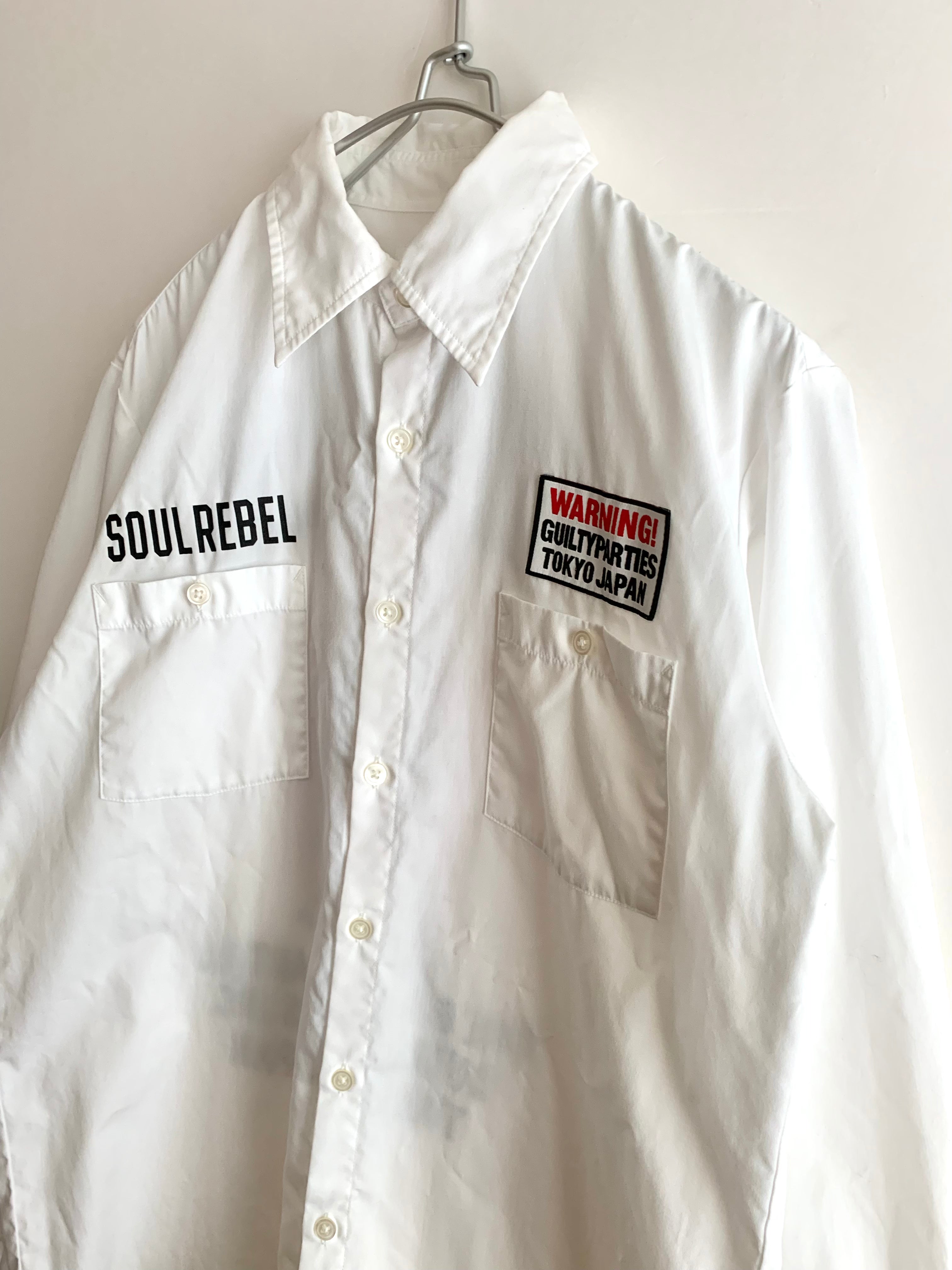 【 WACKO MARIA 】"MARIA" Print  Long Sleeve Shirts