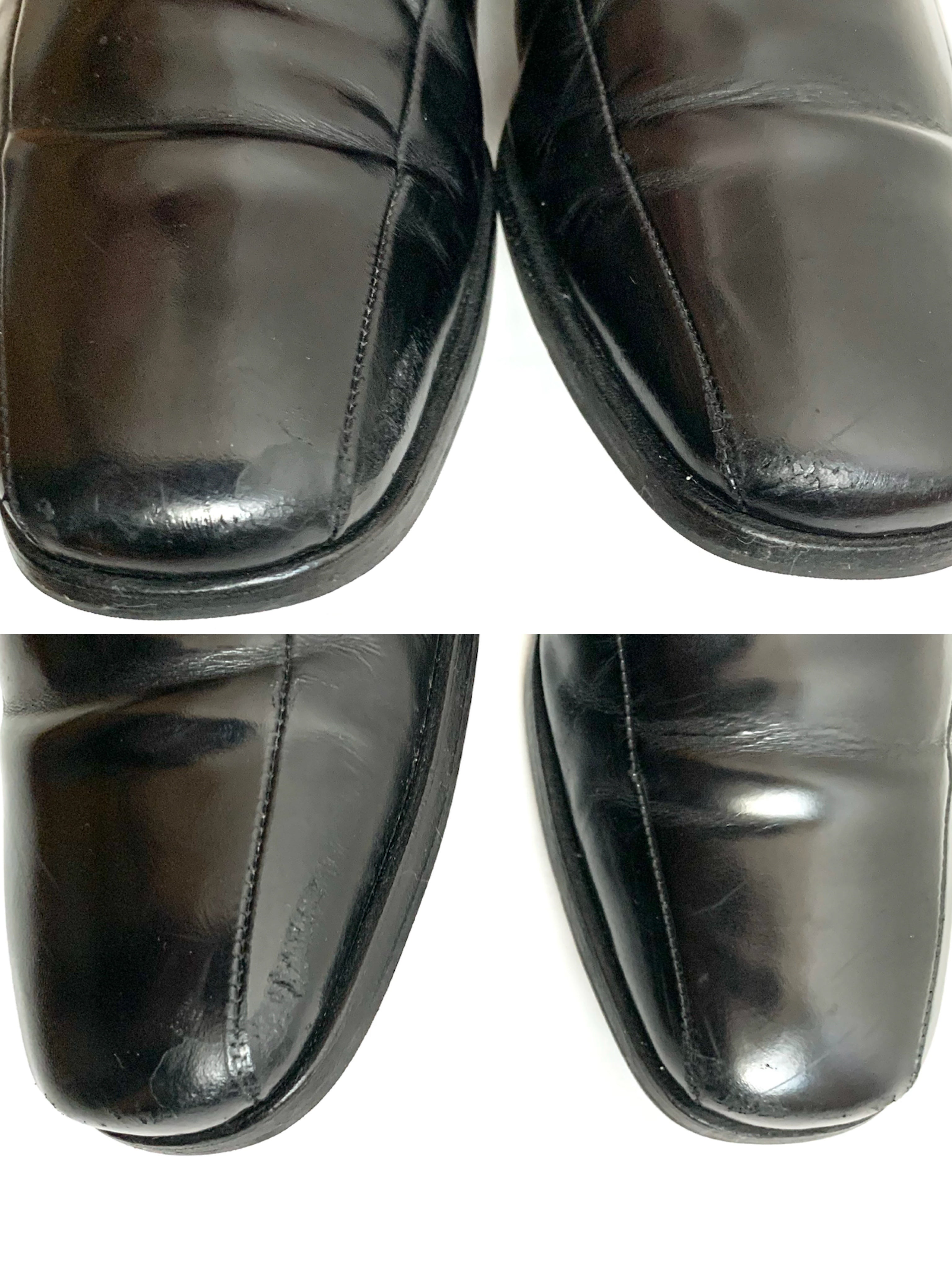 【 PRADA 】Square toe Dress Shoese