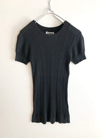 画像をギャラリービューアに読み込む, 【 JIL SANDER 】Rib cut sew  Short sleeve T-shirts
