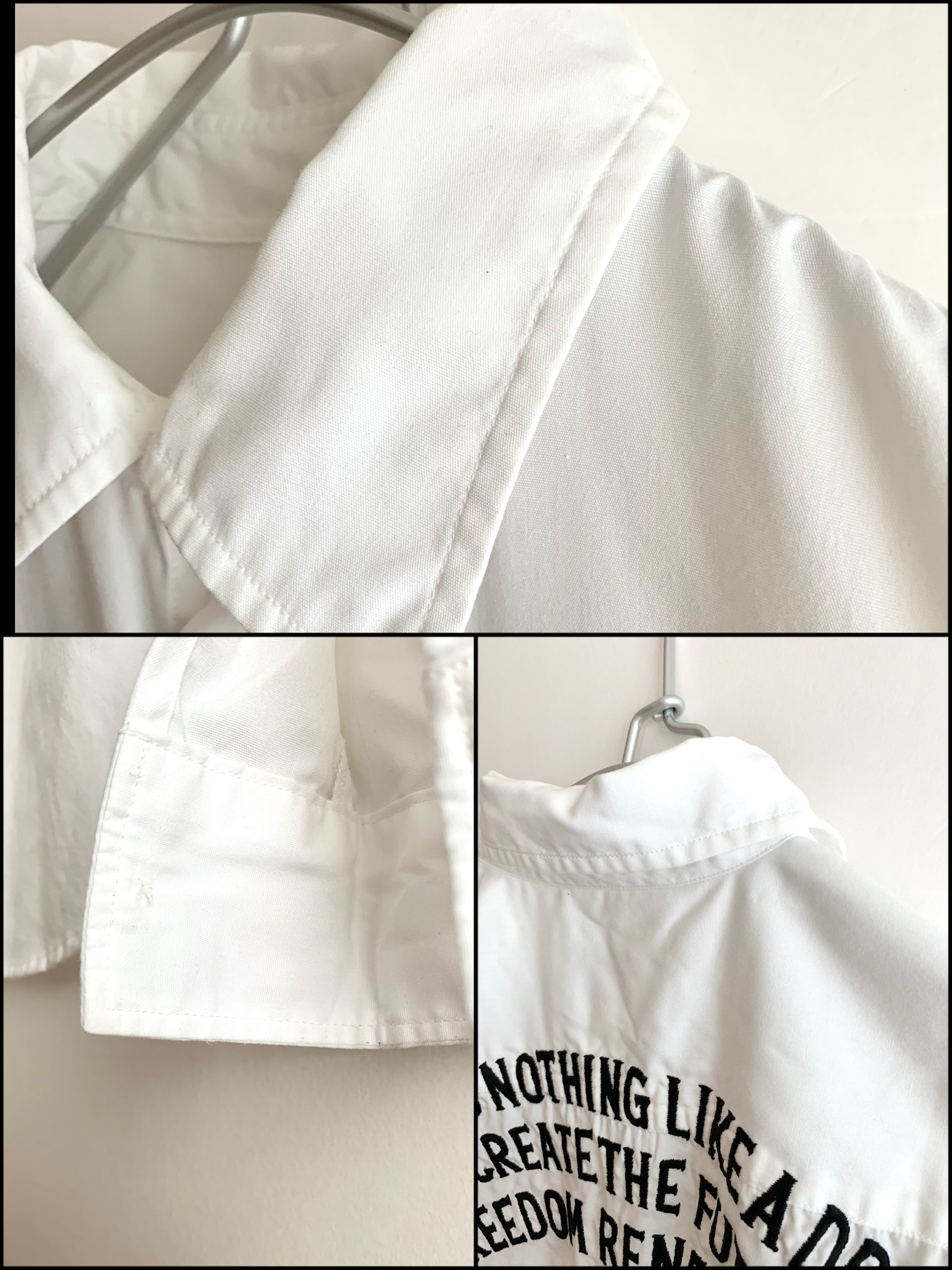 【 WACKO MARIA 】"MARIA" Print  Long Sleeve Shirts