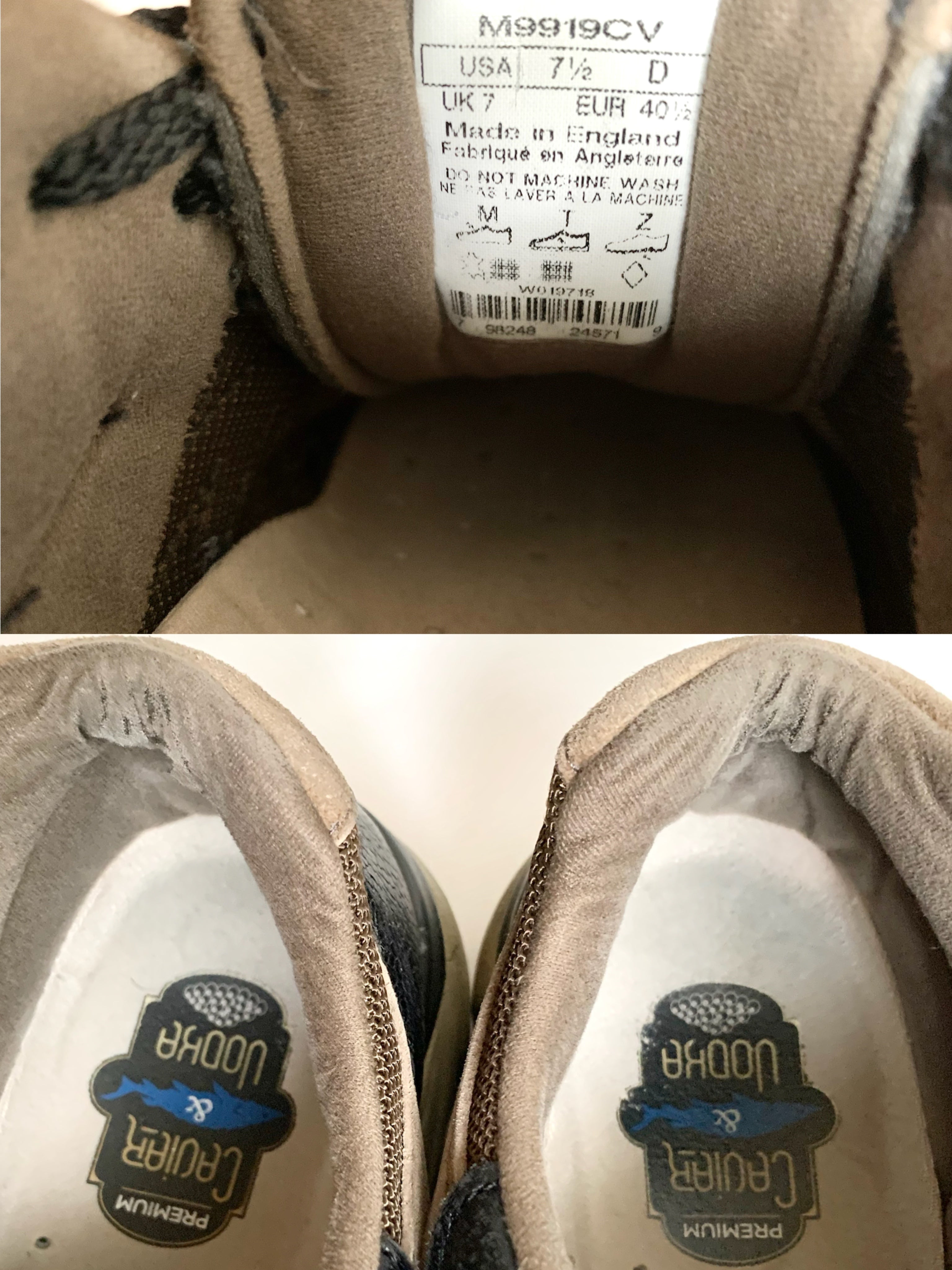 【 New Balance 】 M991.9CV Sneaker