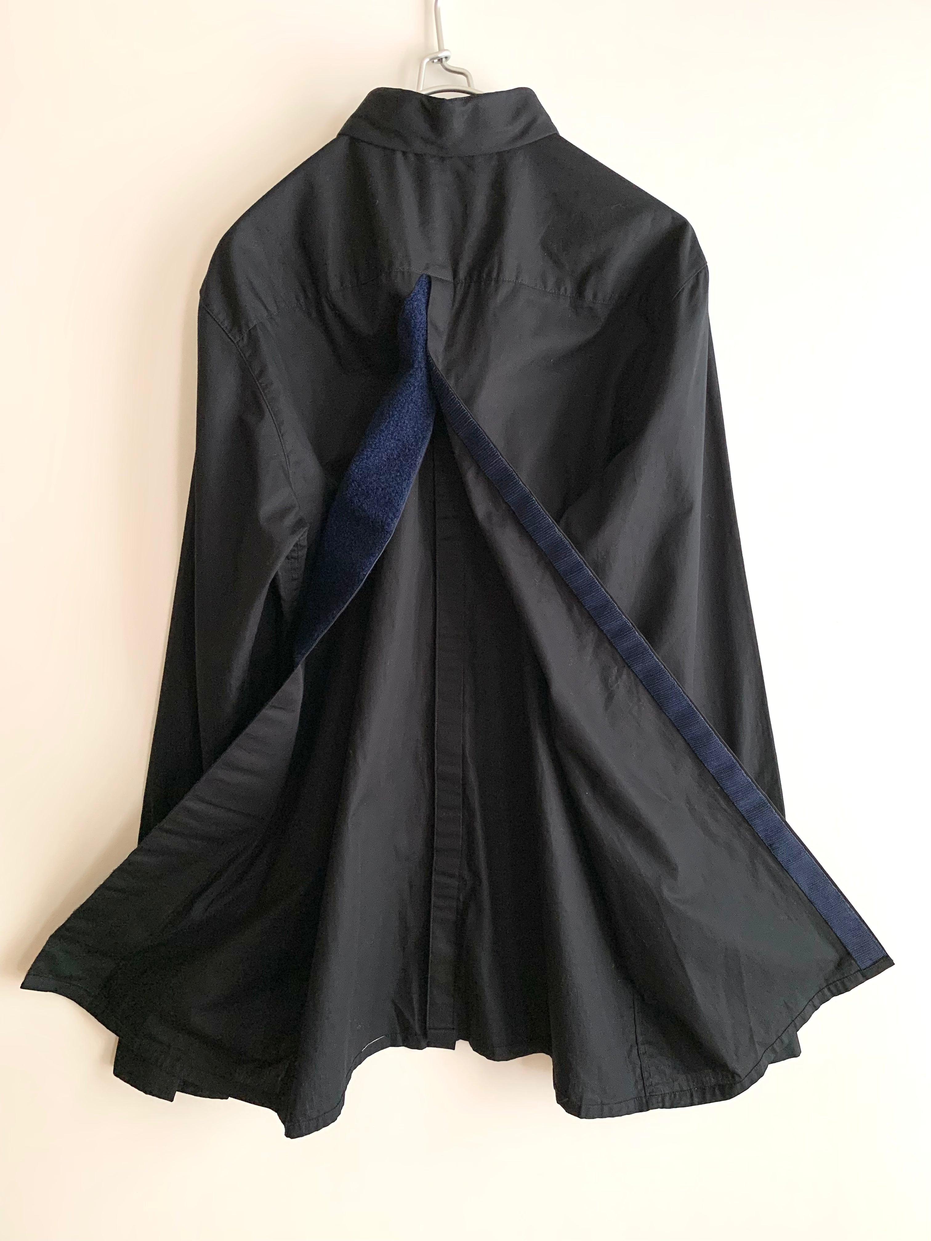 【RAF SIMONS 】Magic tape Design Shirts