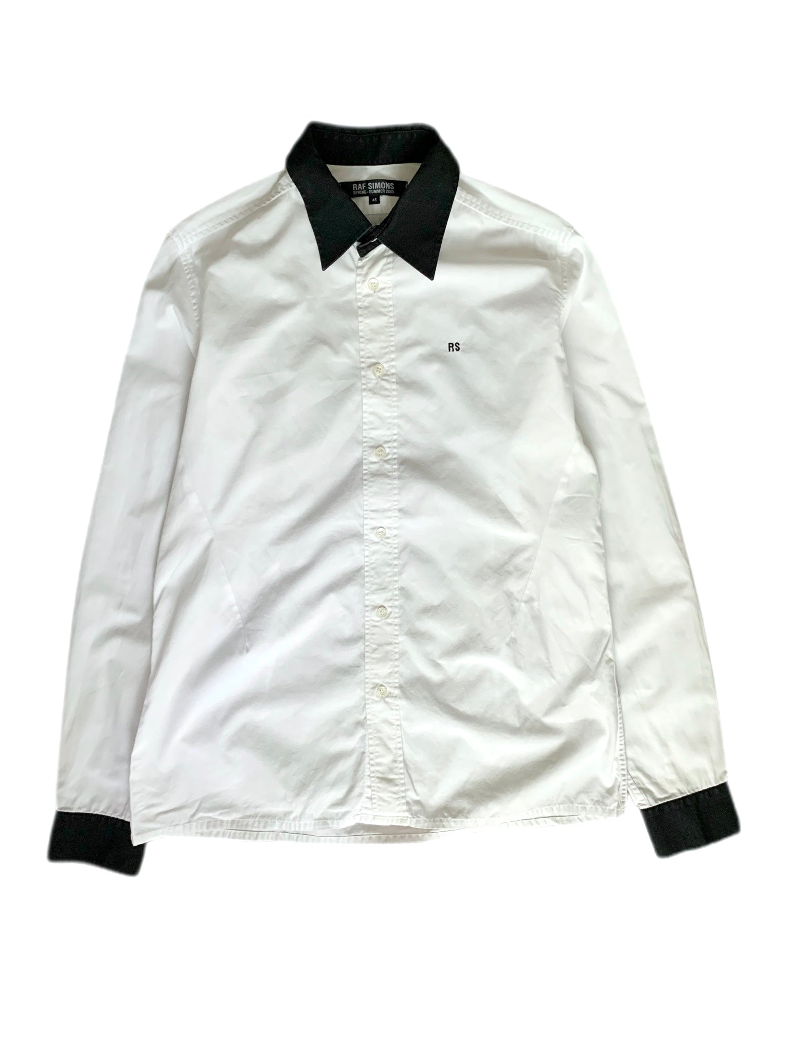 【 05ss RAF SIMONS 】B Icolour Shirts