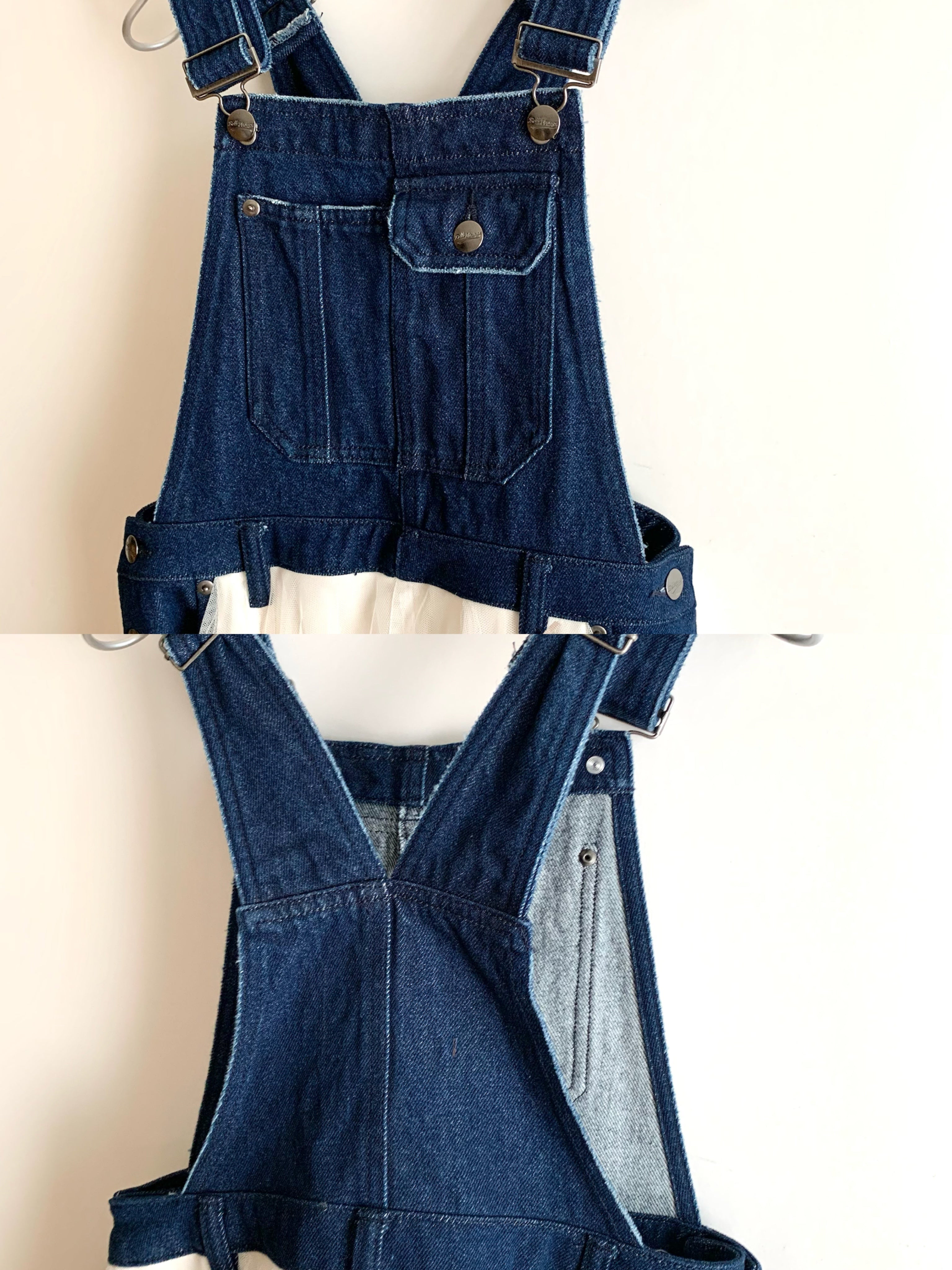 【 LA BELLE ETUDE 】Bell Vintage Docking salopette