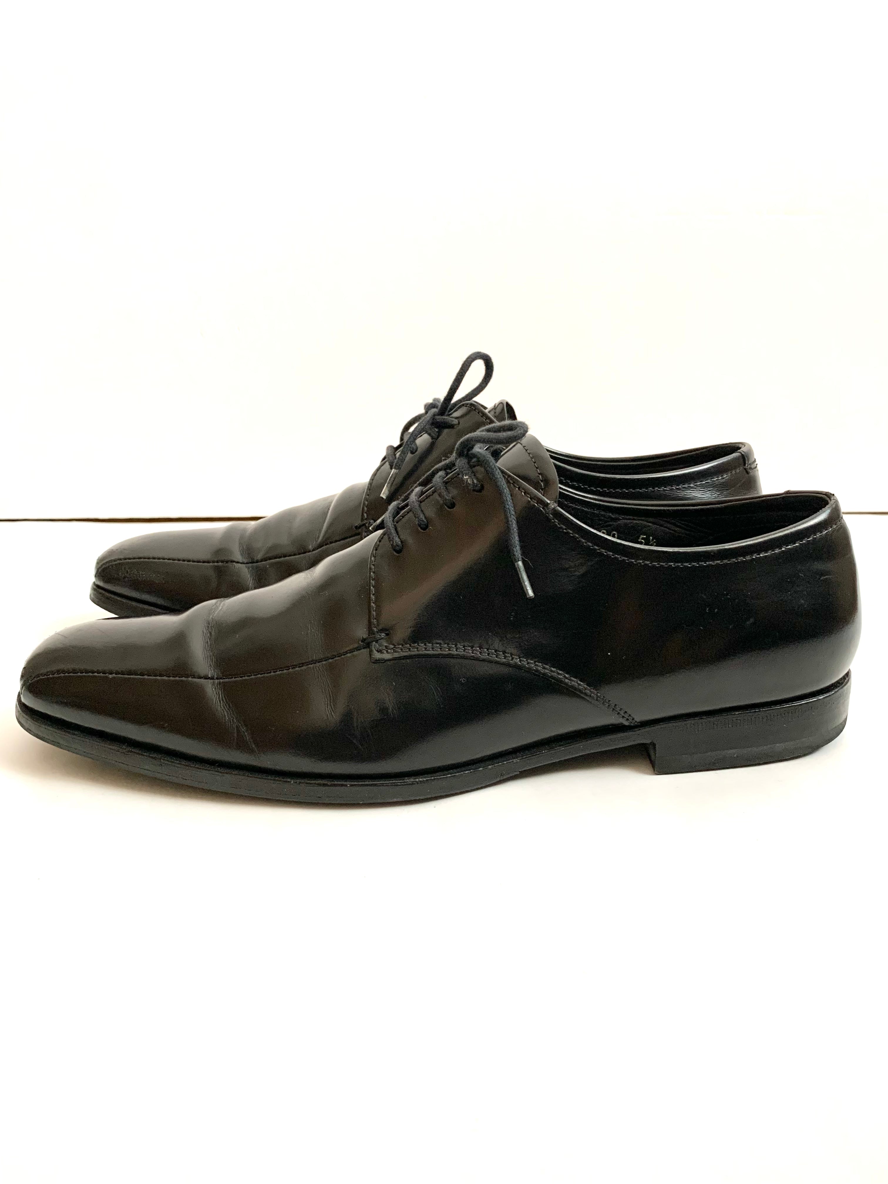 【 PRADA 】Square toe Dress Shoese