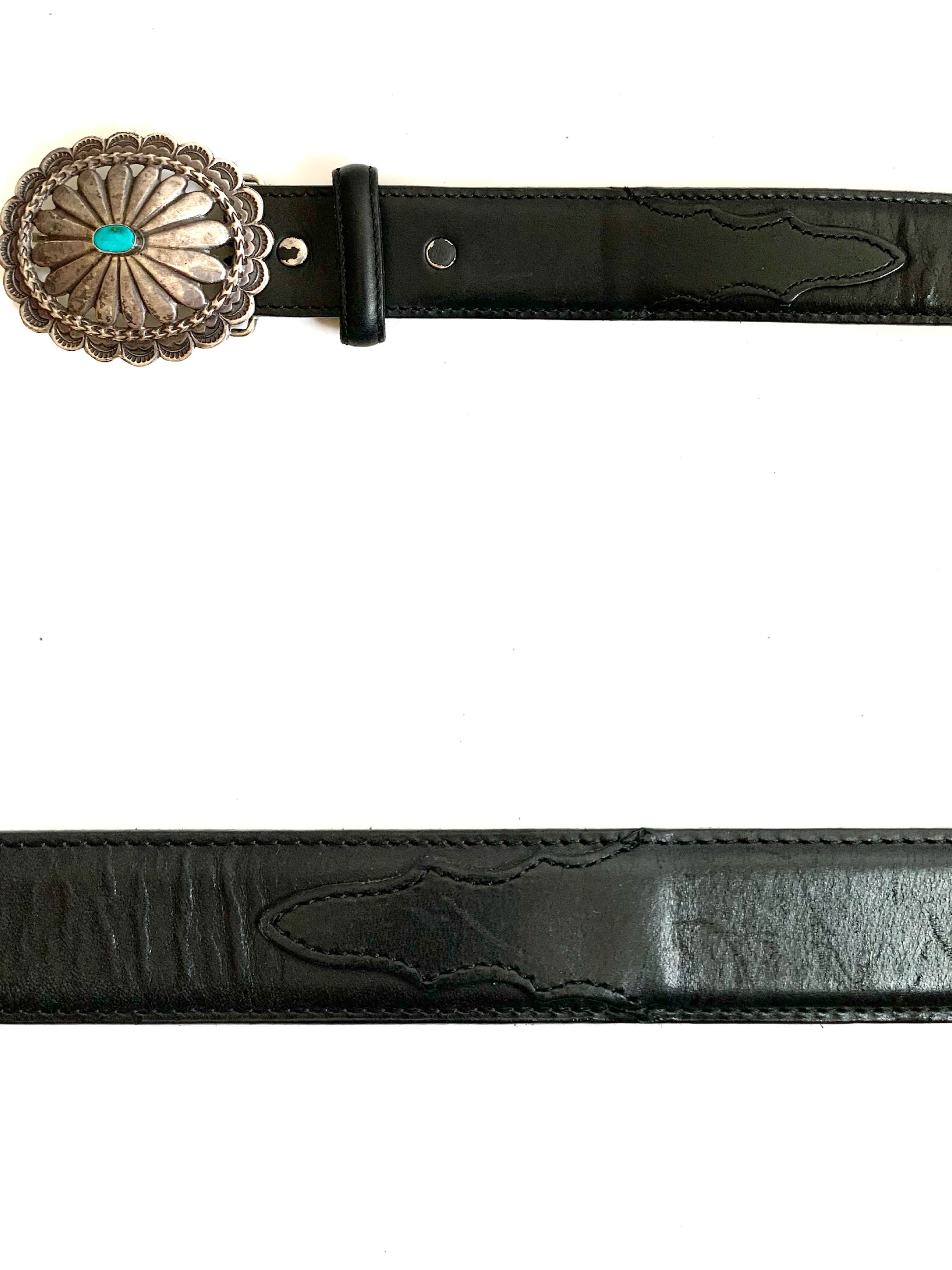 【 Tony Lama 】Concho Buckle Belt