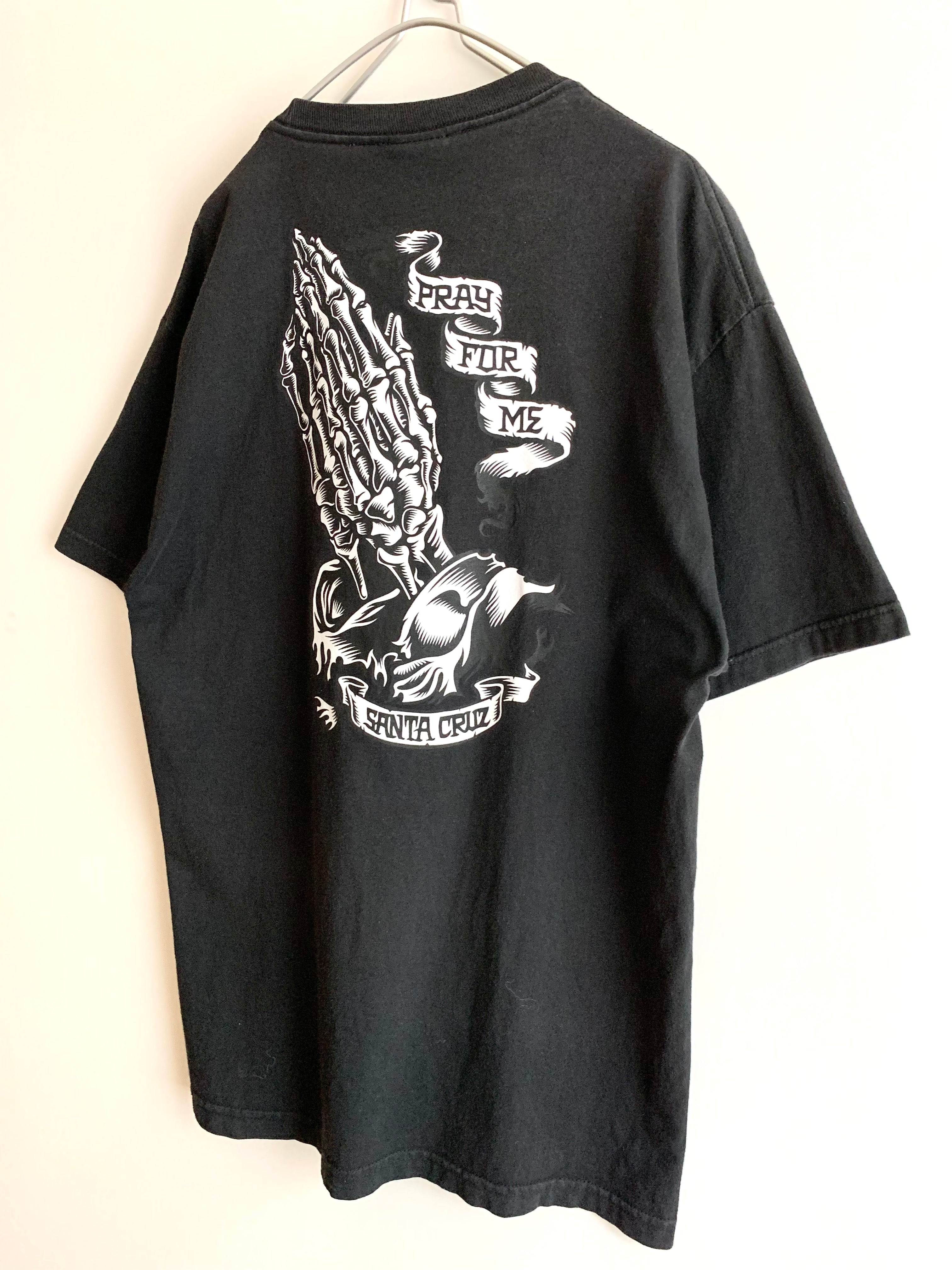 【 90s SANTA CRUZ 】"Pray for me "T-shirt