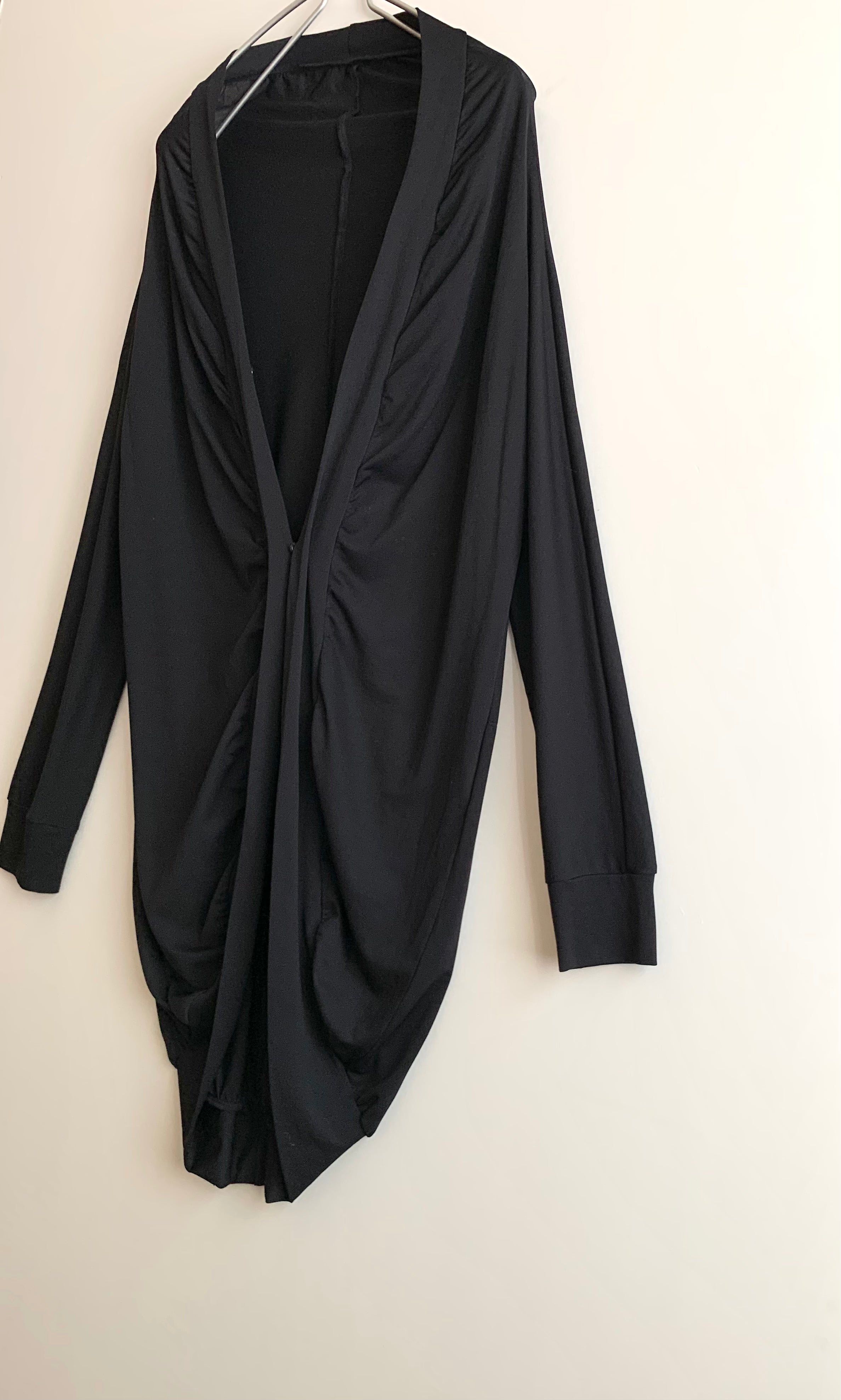 【 Yohji Yamamoto Noir 】Nylon Cardigan