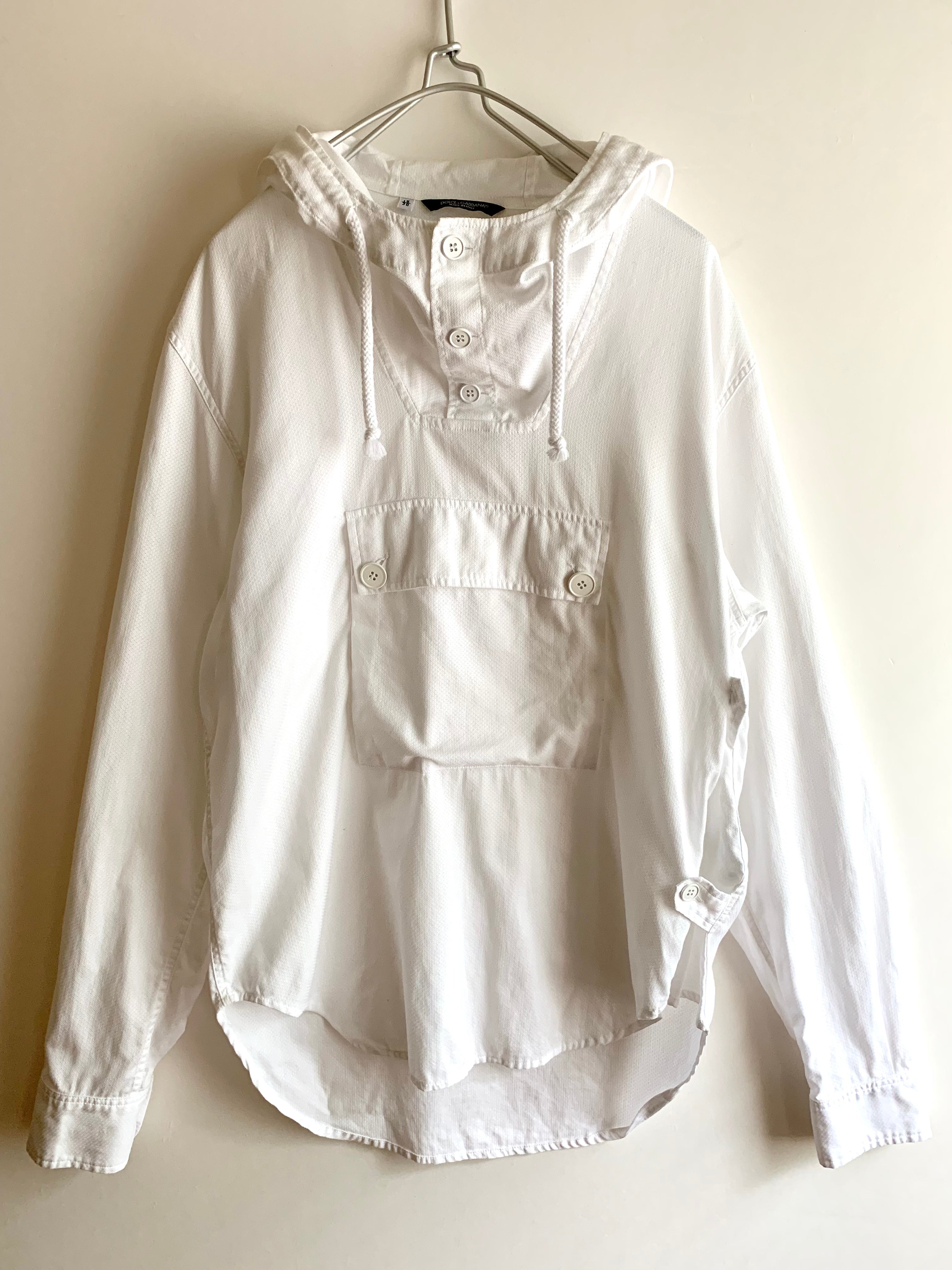 【 DOLCE&GABBANA 】Military Design Anorak Shirts Hoodie