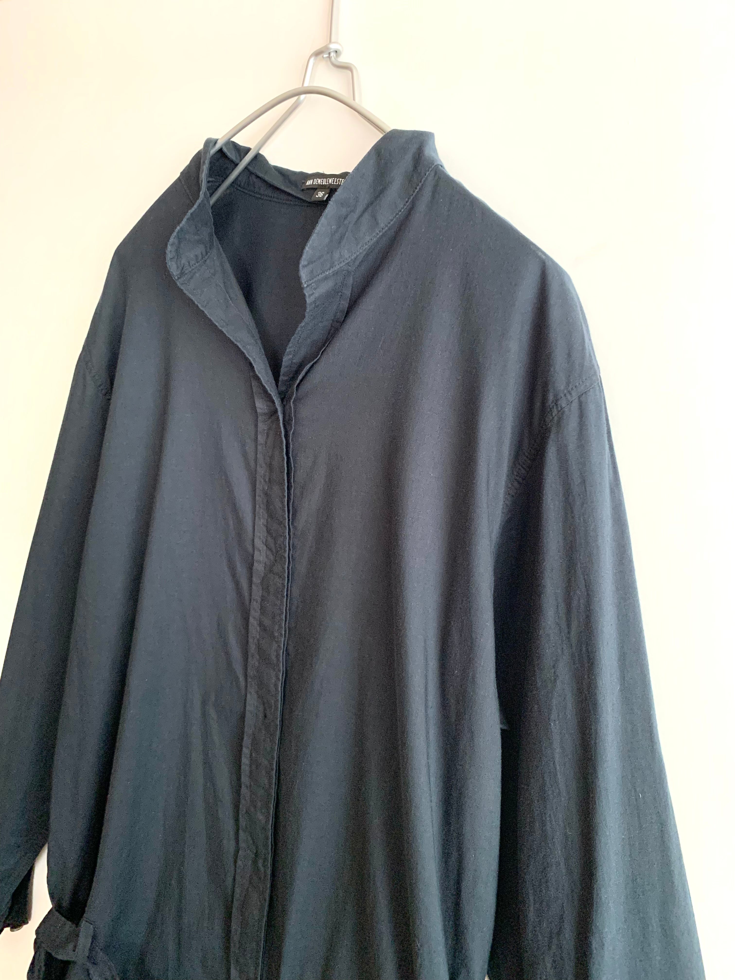 【 ANN DEMEULEMEESTER 】Shirts one-piece