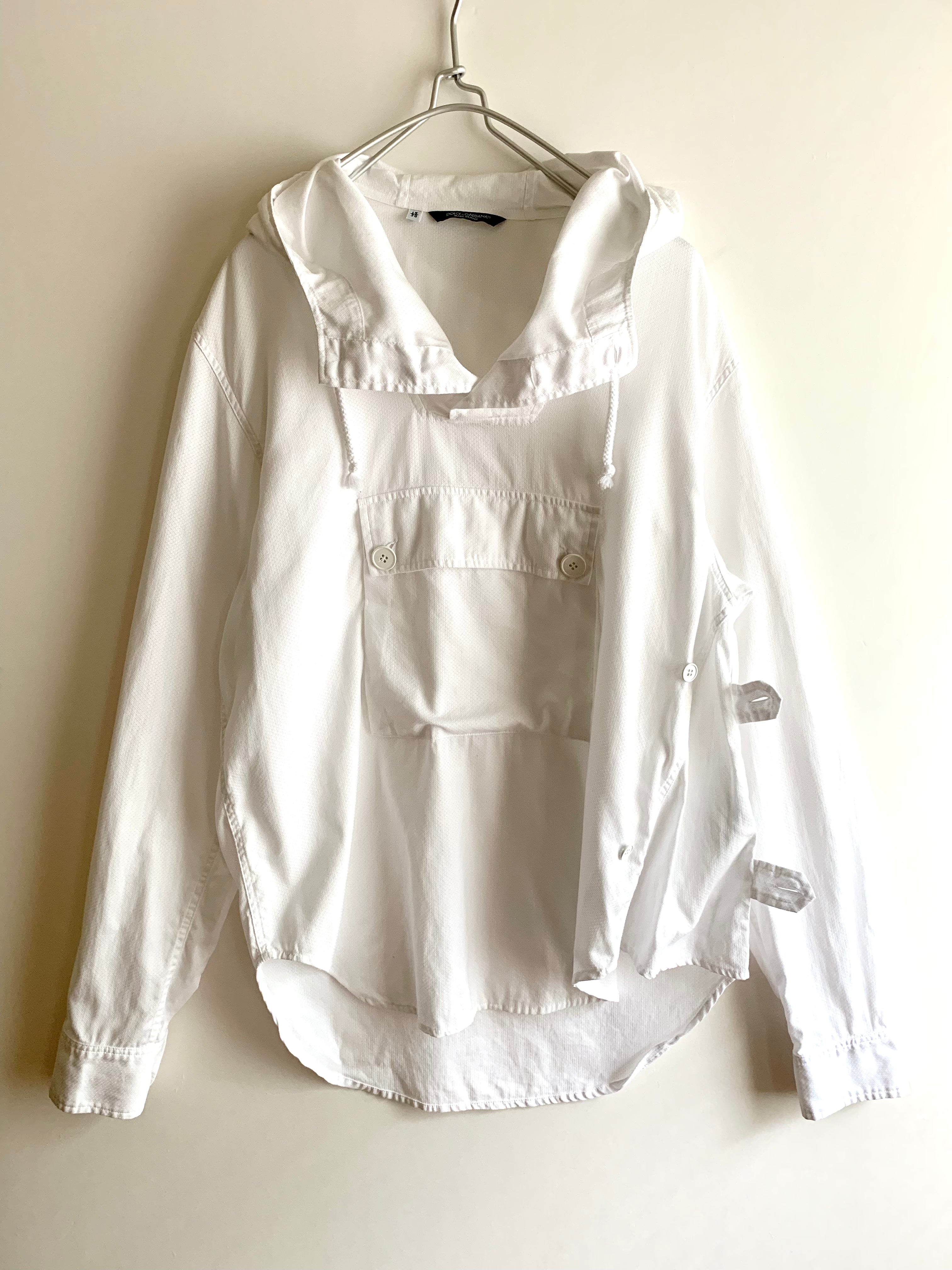 【 DOLCE&GABBANA 】Military Design Anorak Shirts Hoodie