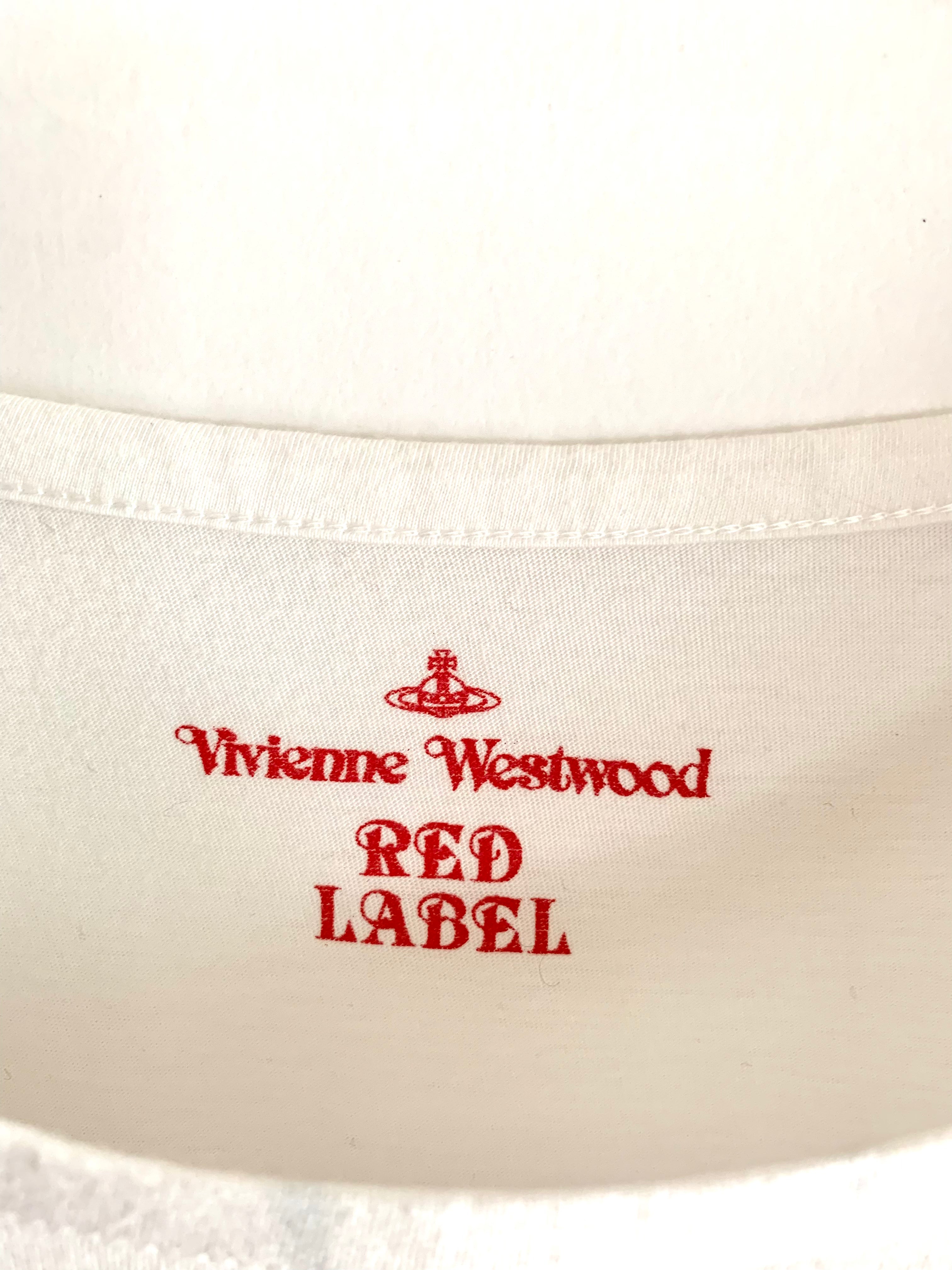 【 Vivienne Westwood Red label 】Shoe flying Headless Girl  T-shirts