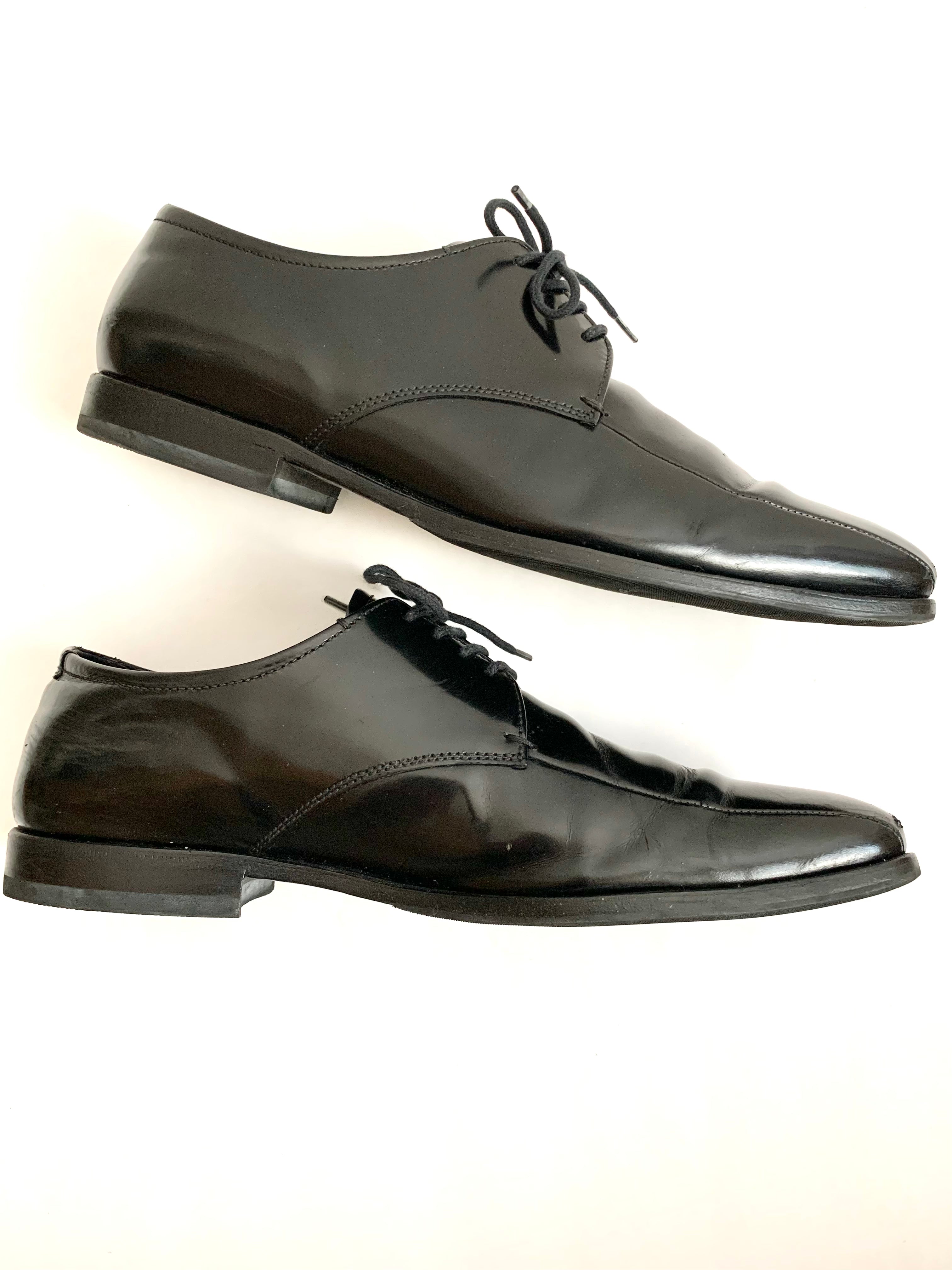 【 PRADA 】Square toe Dress Shoese