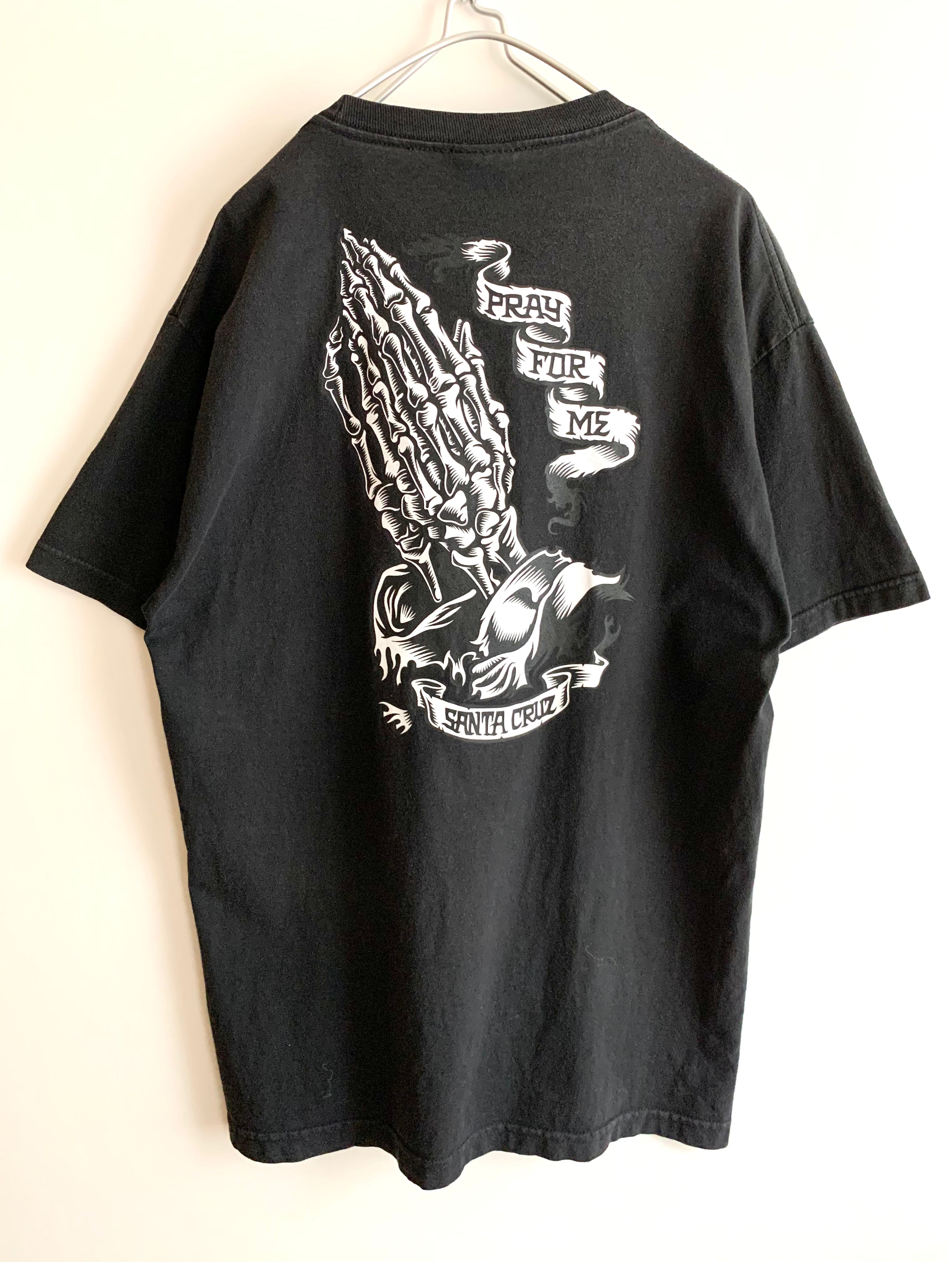 【 90s SANTA CRUZ 】"Pray for me "T-shirt