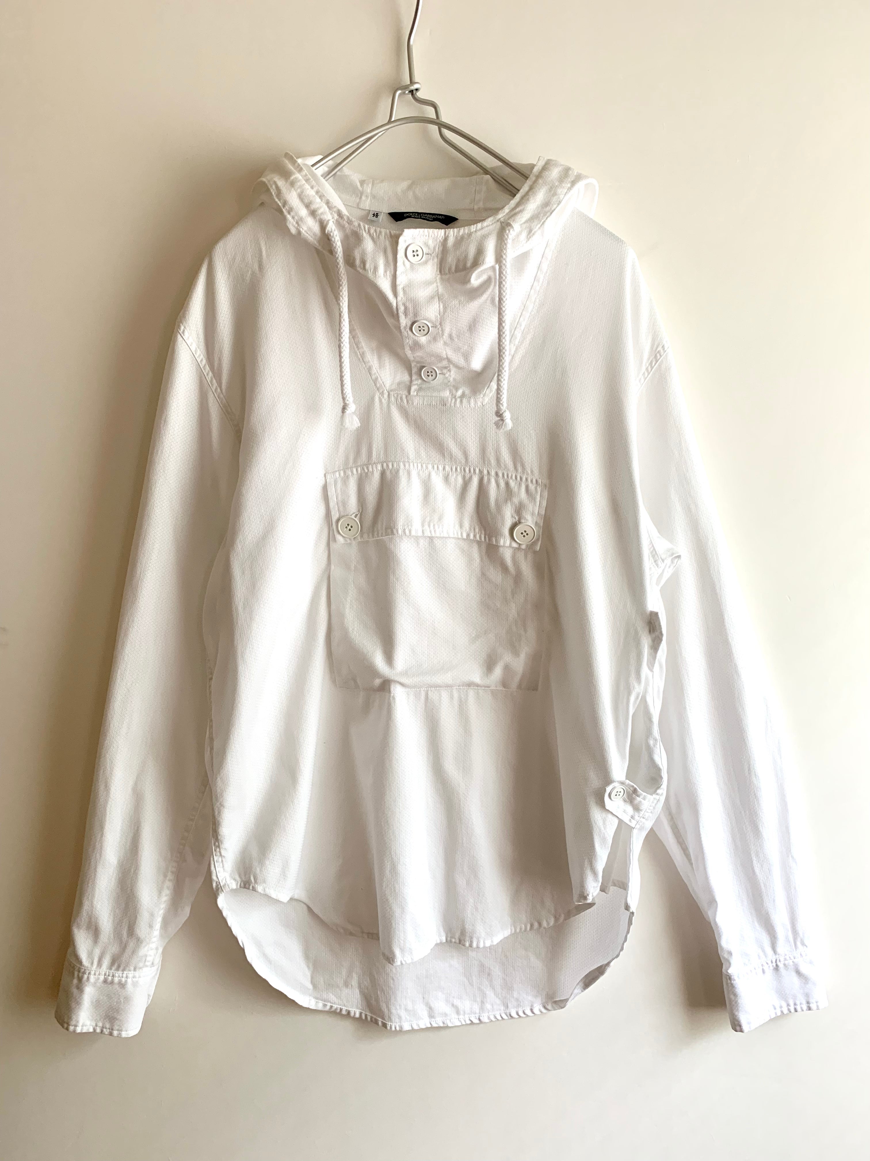 【 DOLCE&GABBANA 】Military Design Anorak Shirts Hoodie