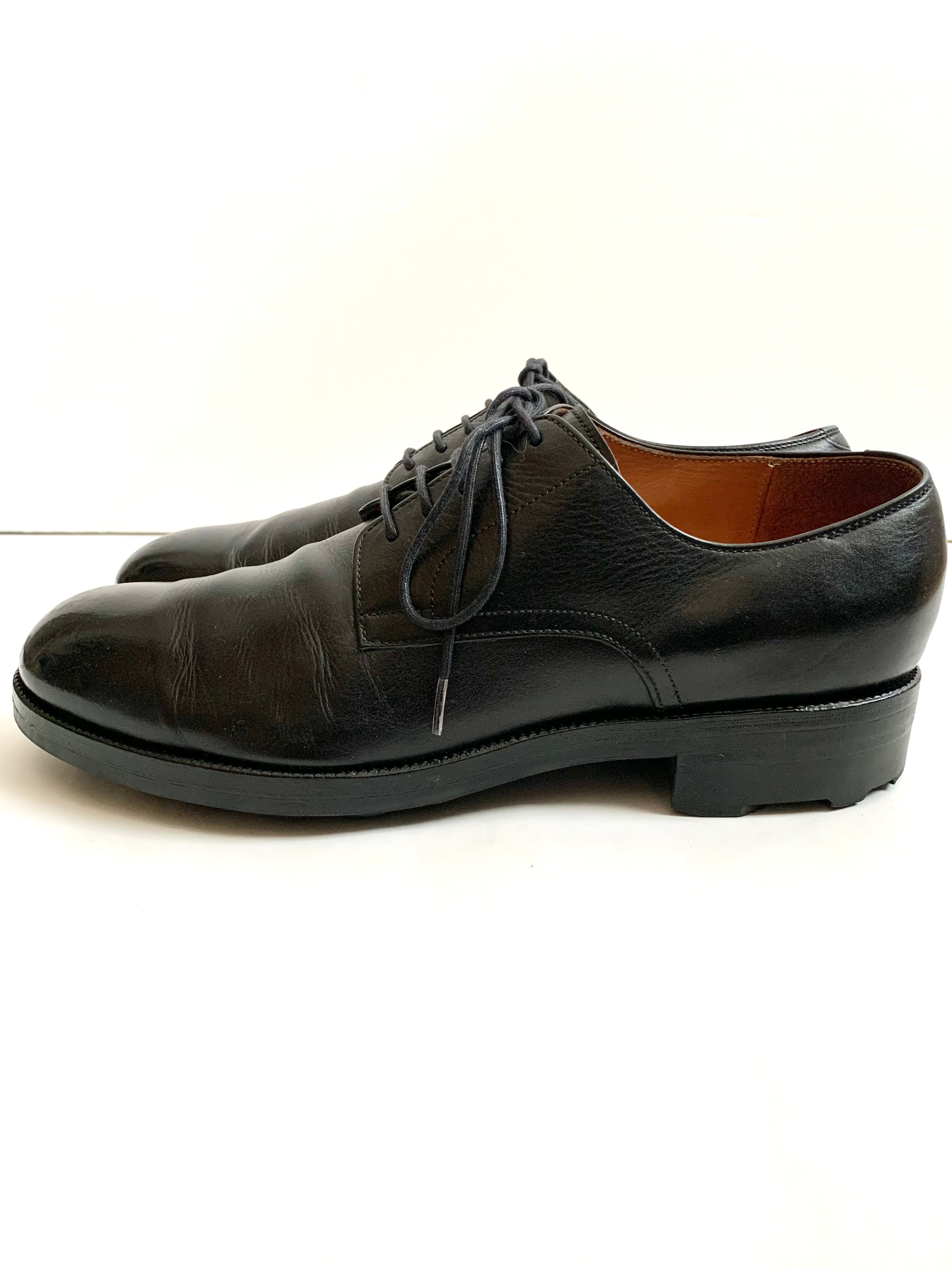 【 calzeria HOSONO 】DERBY PLAIN TOE SHOES