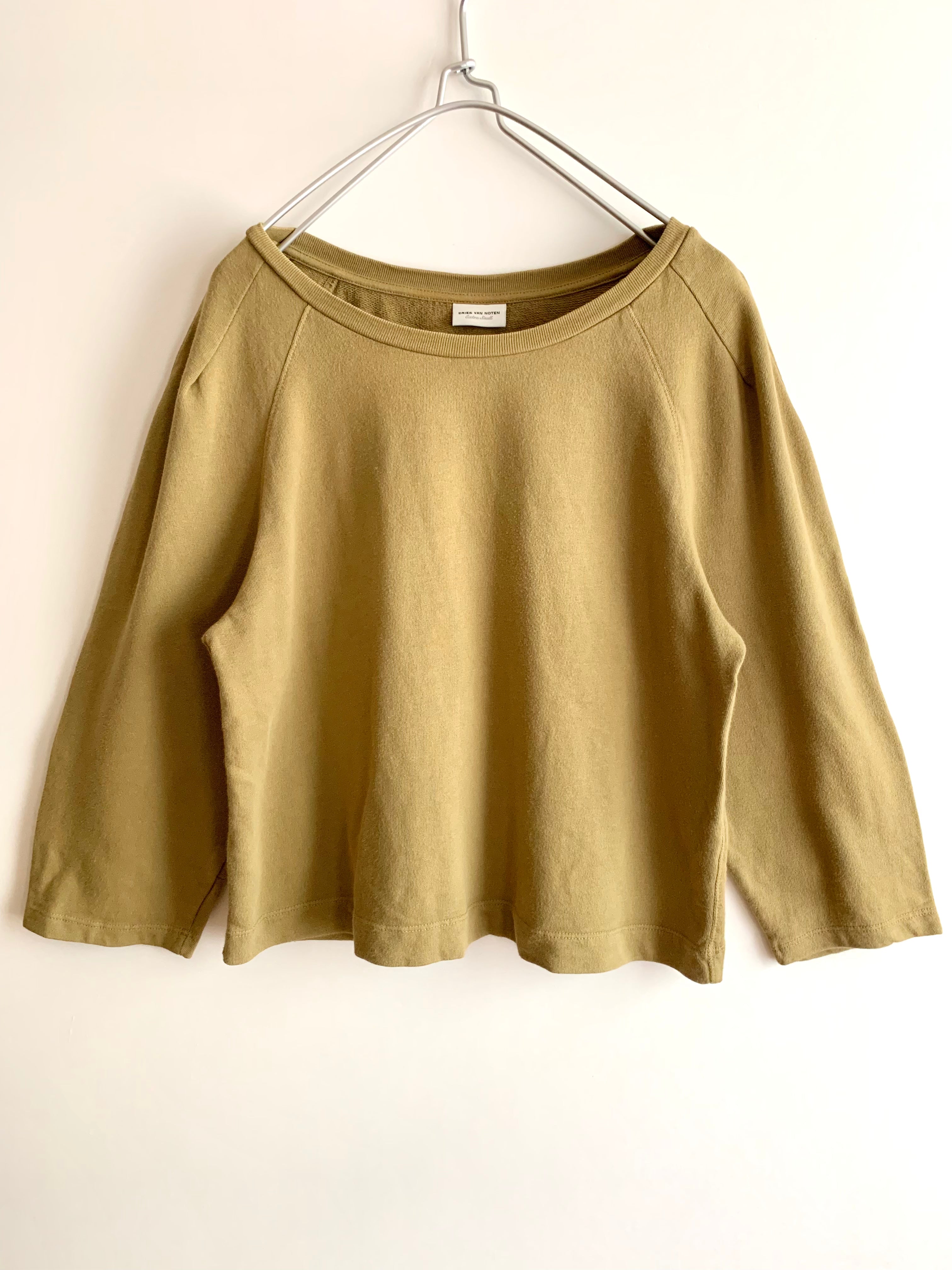 【 DRIES VAN NOTEN 】Sweat cut sew