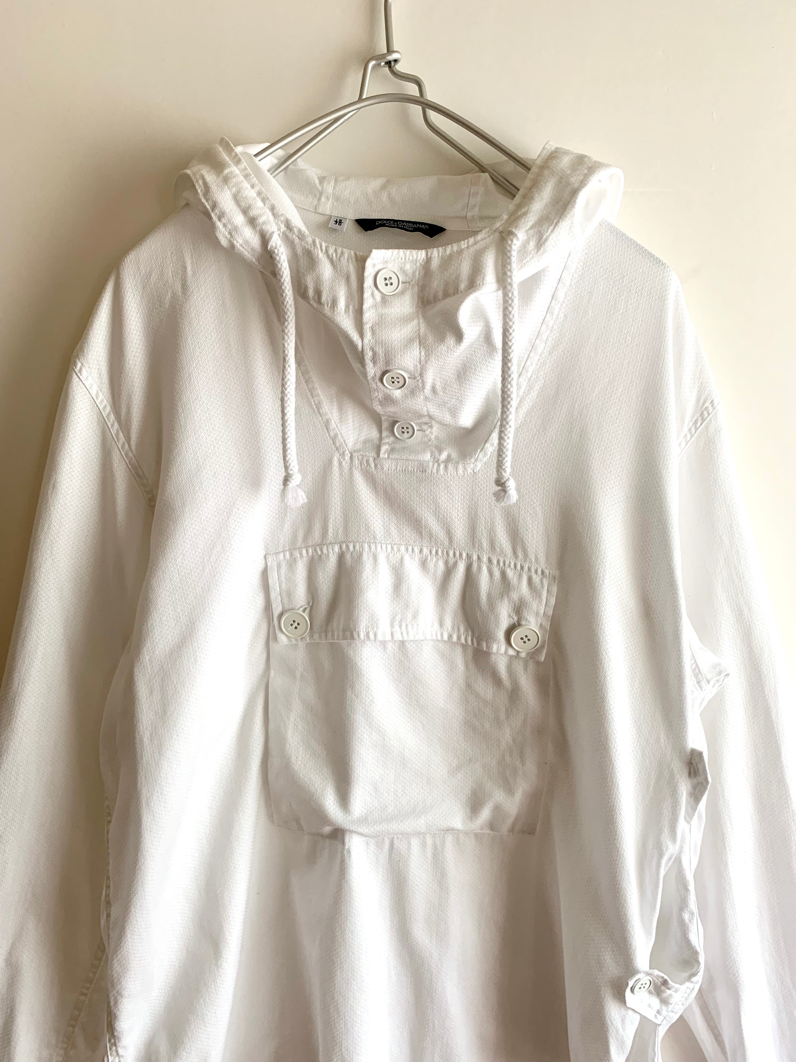 【 DOLCE&GABBANA 】Military Design Anorak Shirts Hoodie