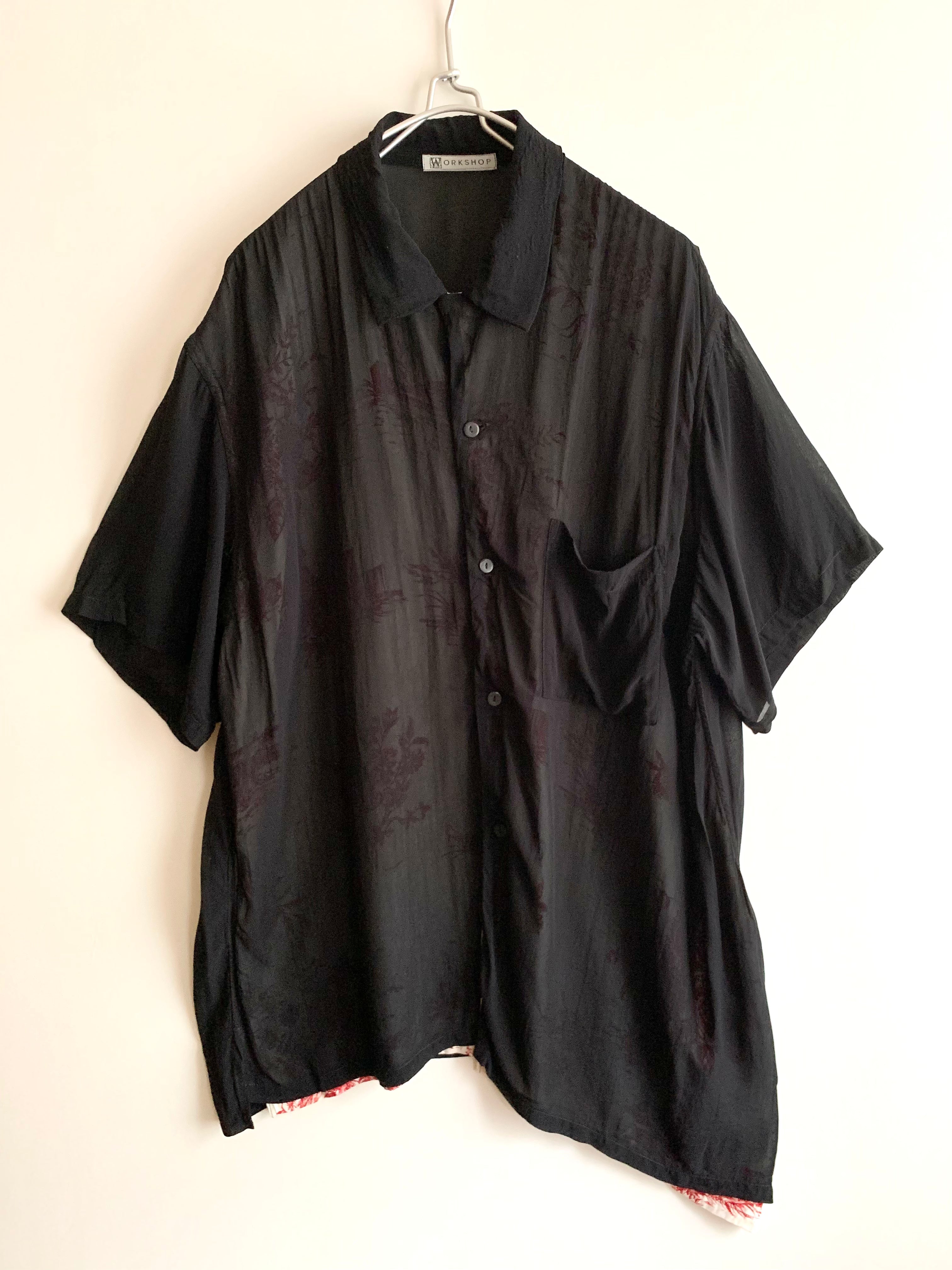 【 WORK SHOP yohji yamamoto 】Dayered Design Shirts