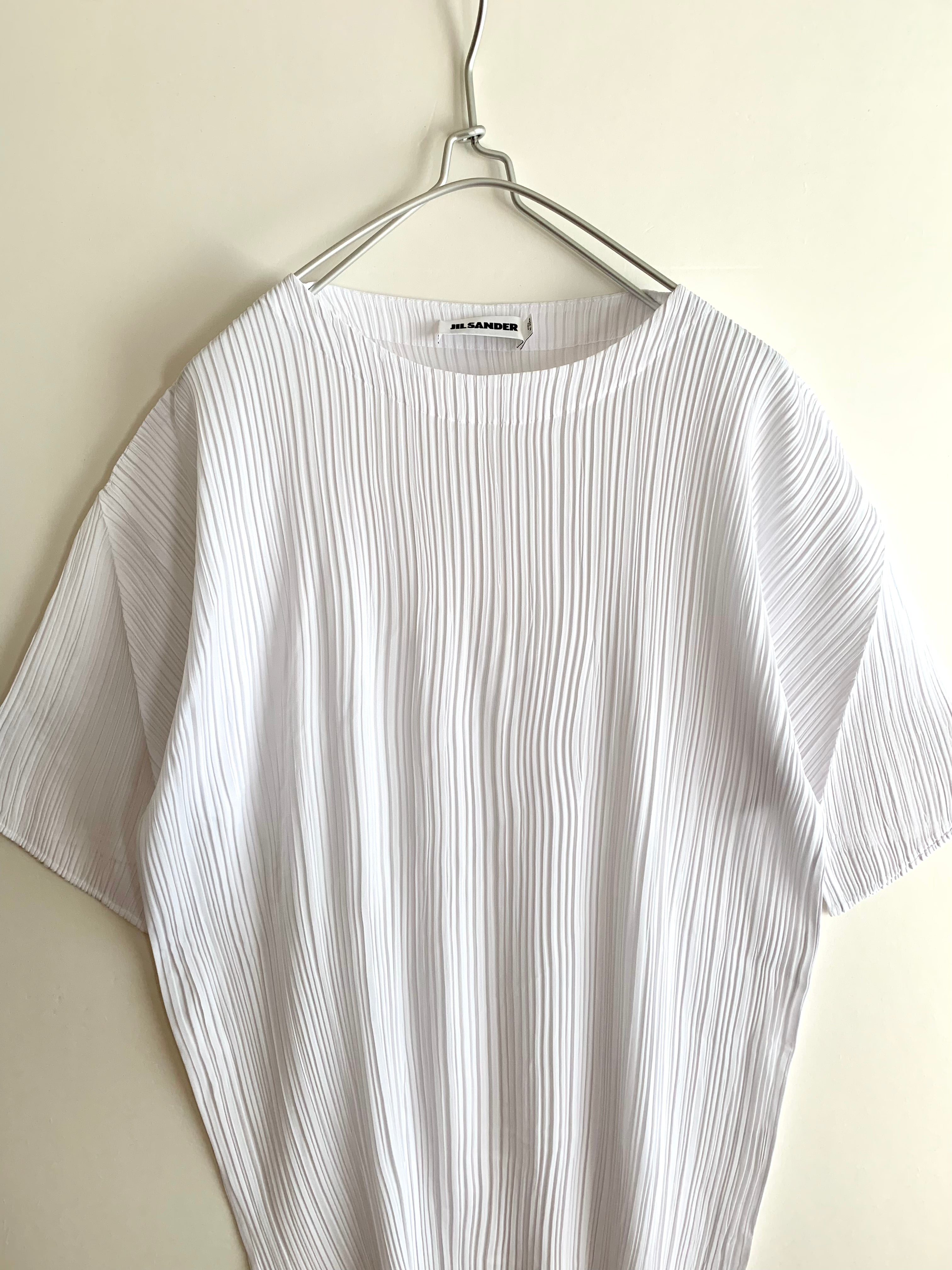 【 JIL SANDER 】Pleats T-Shirts