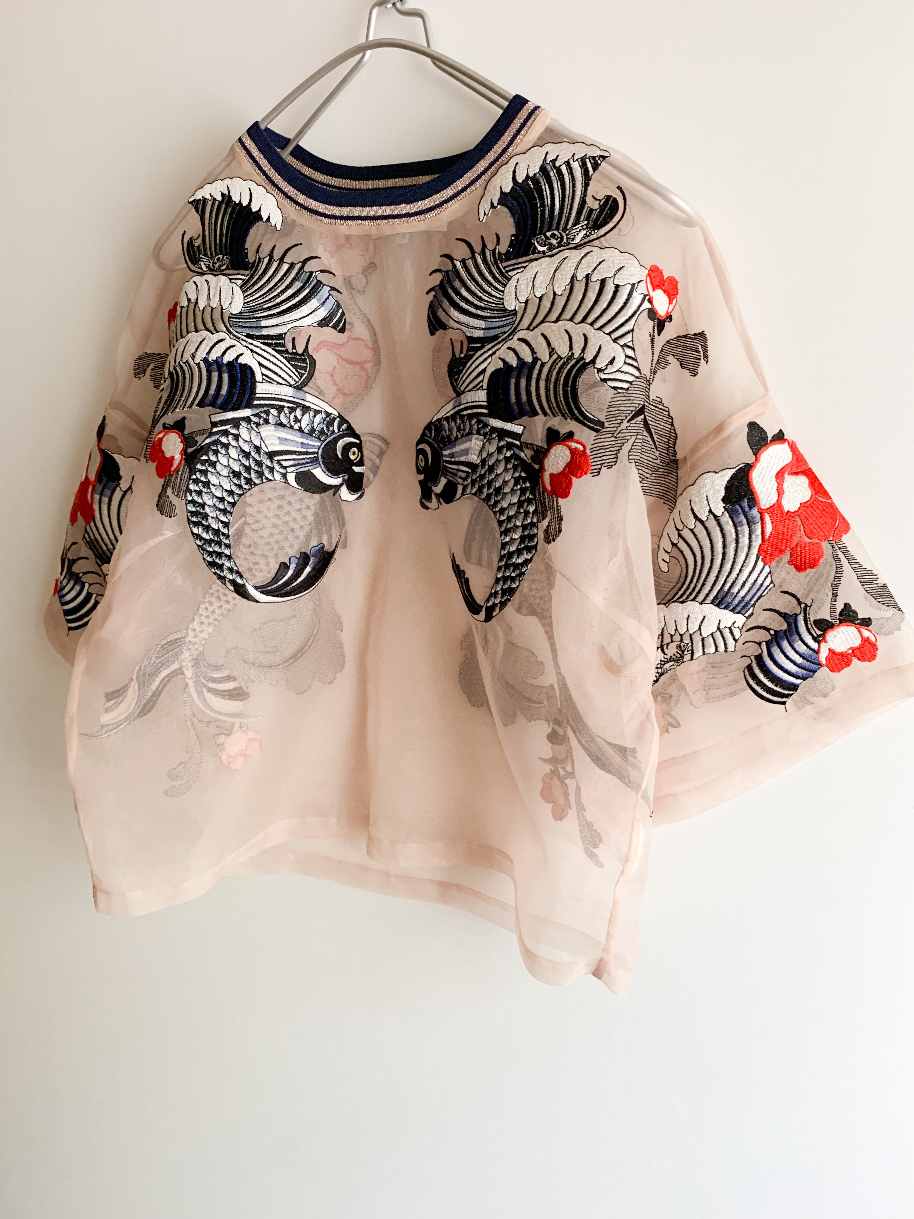 【 3.1 Phillip Lim 】Embroidered Tattoo Pull Over