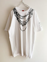 画像をギャラリービューアに読み込む, 【 S&#39;YTE Yohji Yamamoto 】 Fake Necklace Print T-Shirts
