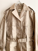 画像をギャラリービューアに読み込む, 【 HERMES マルジェラ期 】 Silk Safari Design Jacket
