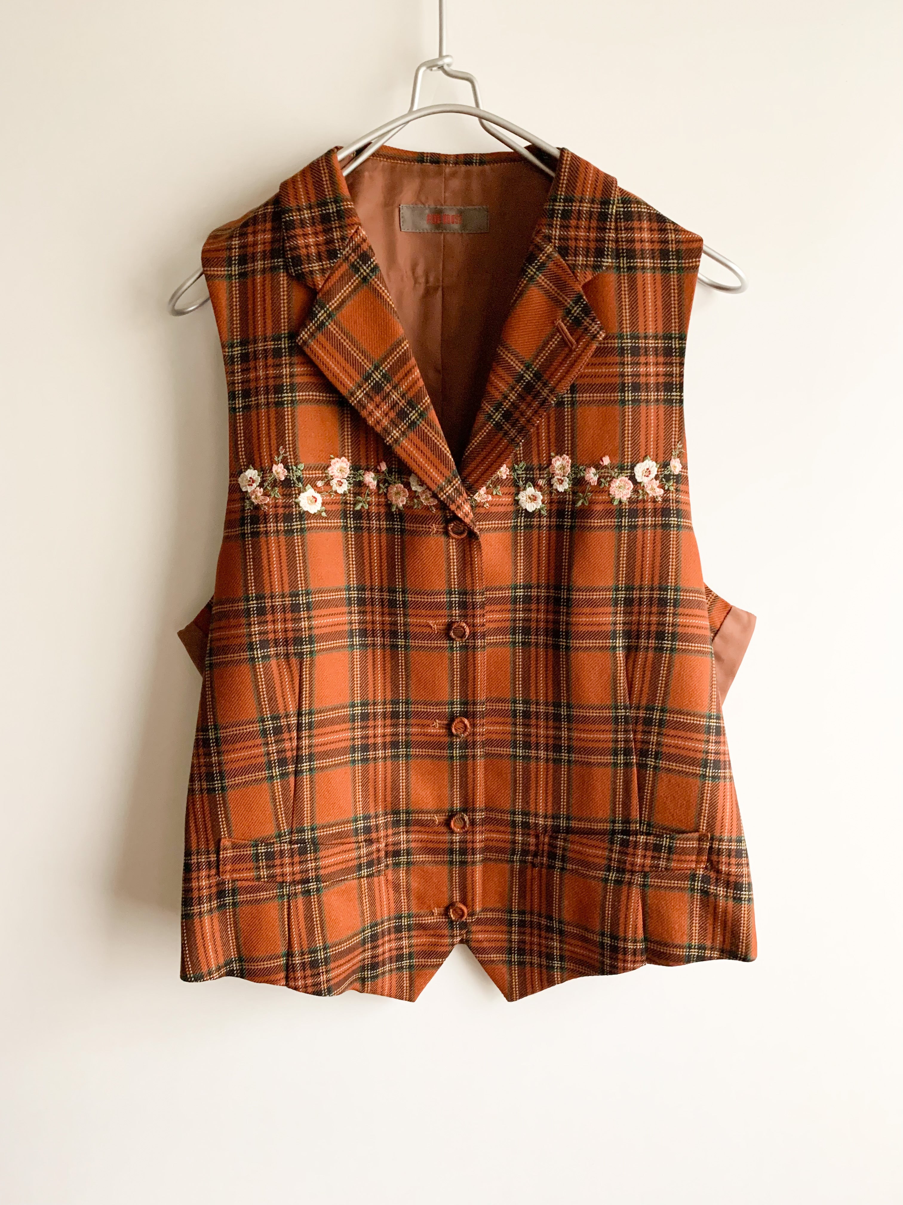 【 PINK HOUSE  】 Check Set up