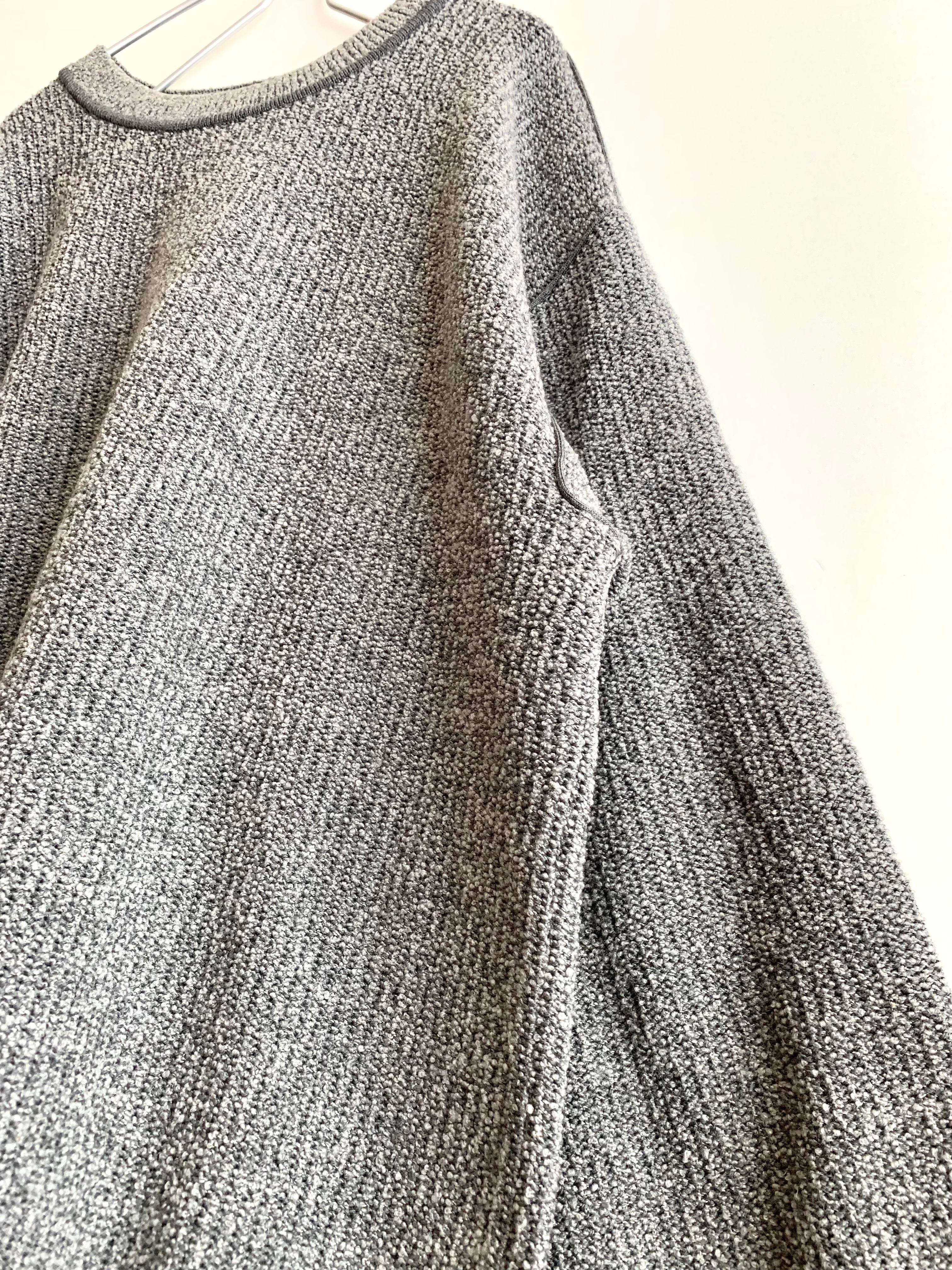 【 90s Salvatore Ferragamo 】Over Size Knit